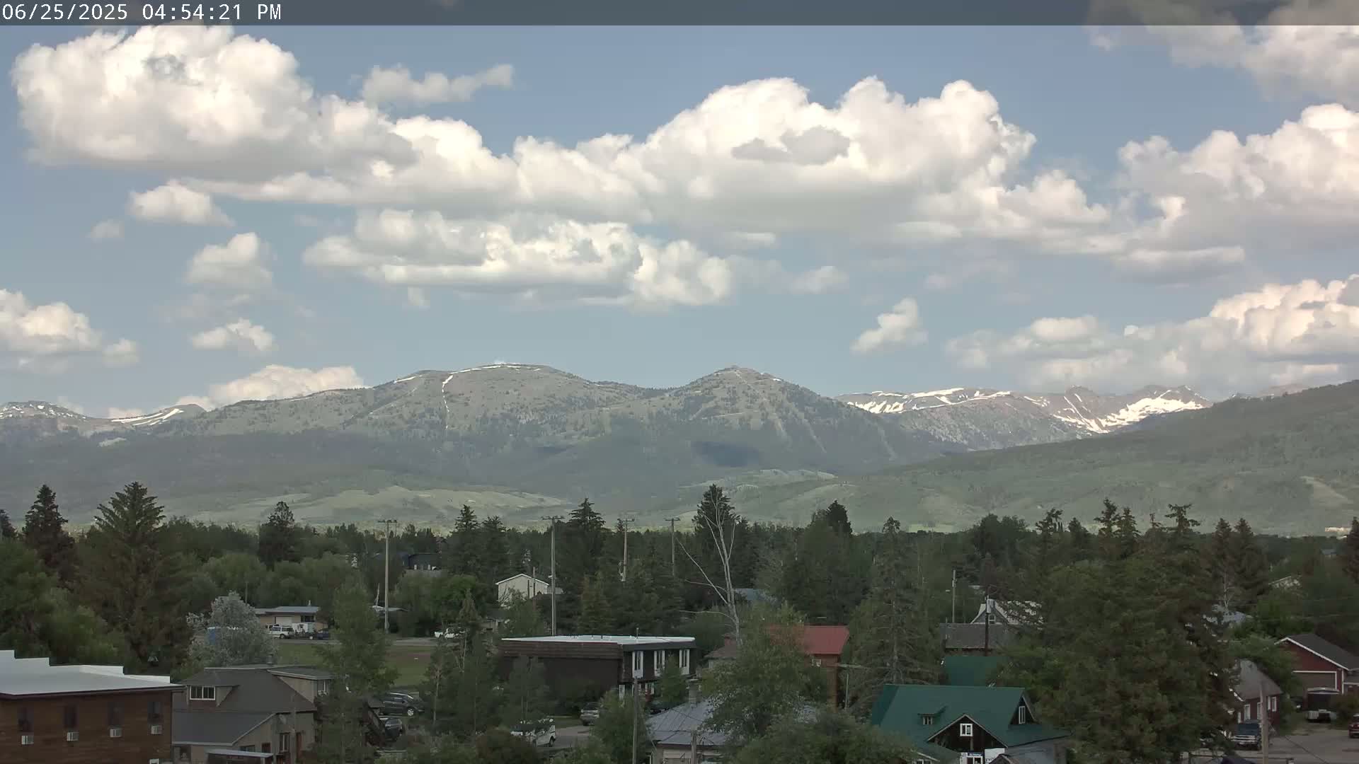 Driggs Village & Grand Targhee Habitat / Mountains Live Cam - Driggs, Teton, Idaho, USA