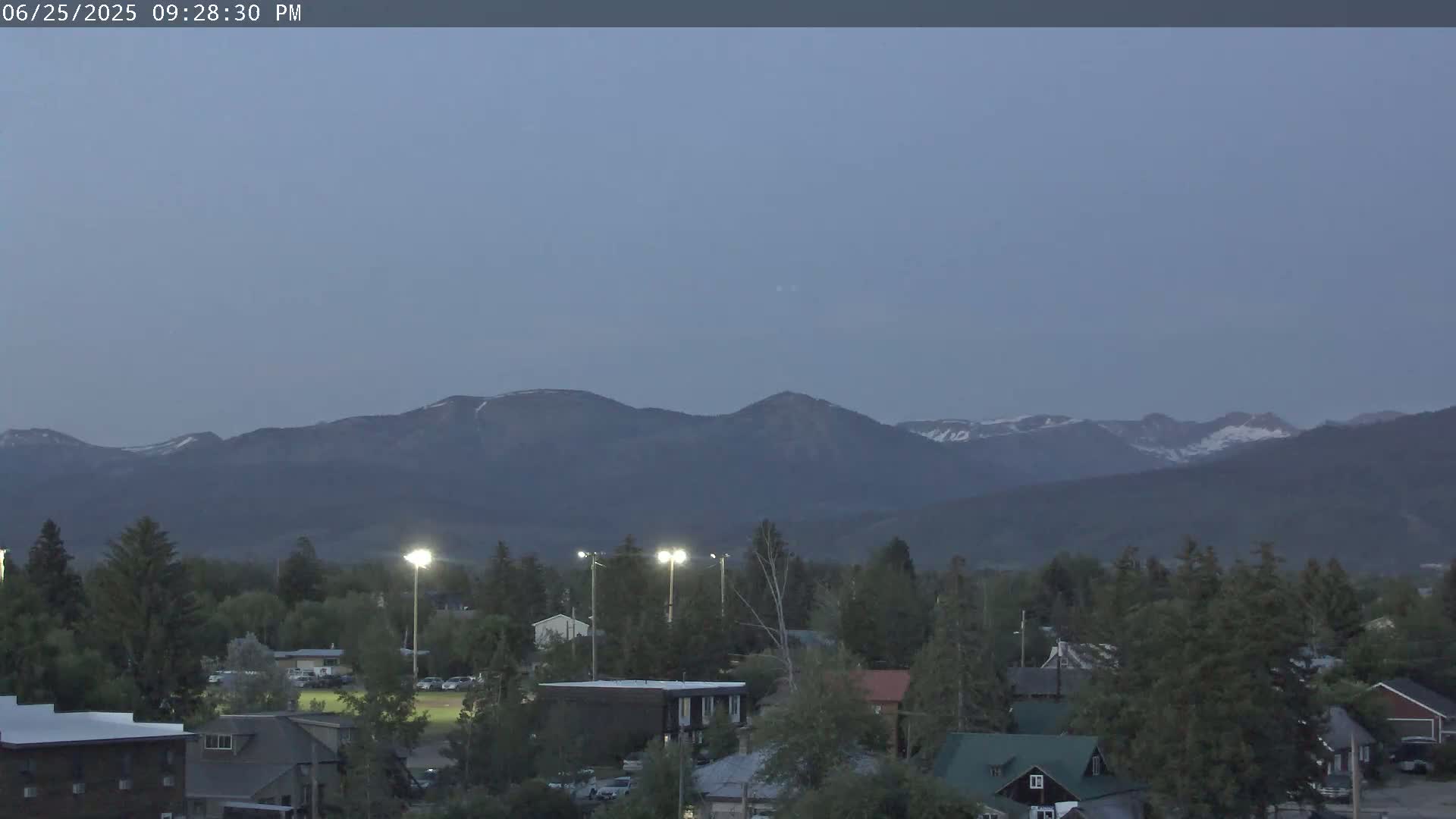 Driggs Village & Grand Targhee Habitat / Mountains Live Cam - Driggs, Teton, Idaho, USA