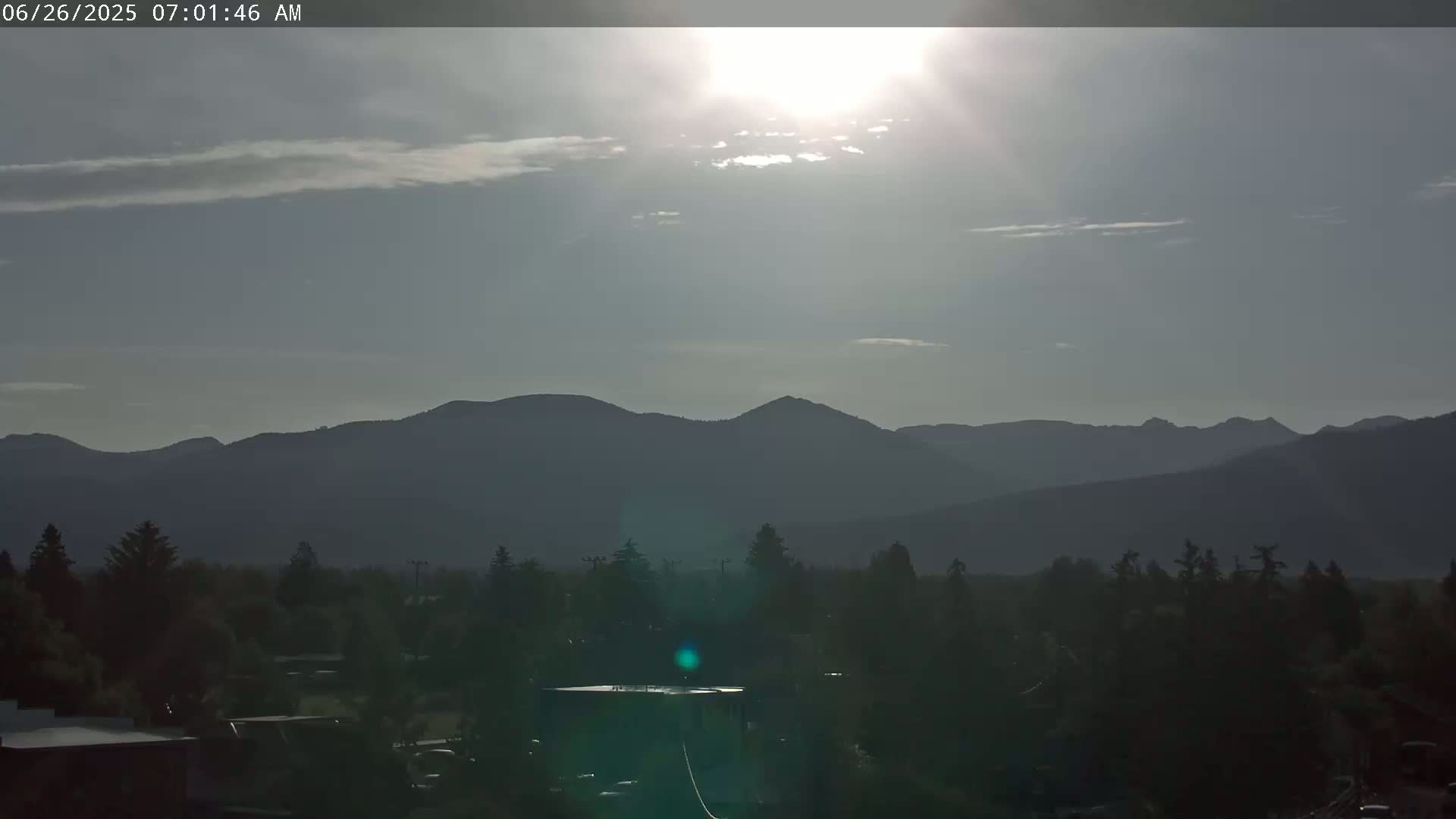 Driggs Village & Grand Targhee Habitat / Mountains Live Cam - Driggs, Teton, Idaho, USA