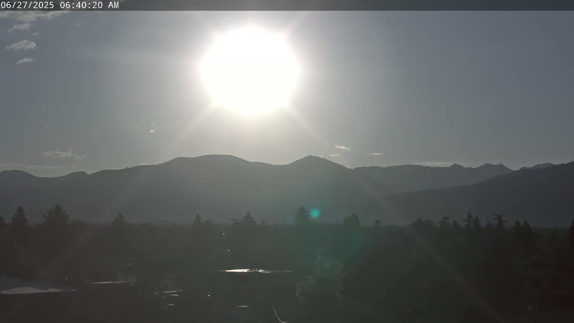 Driggs Village & Grand Targhee Habitat / Mountains Live Cam - Driggs, Teton, Idaho, USA