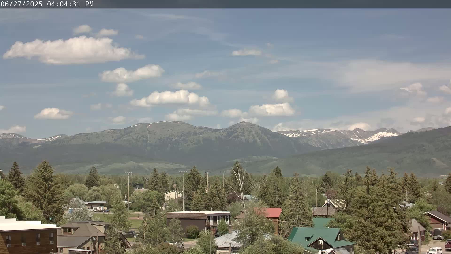Driggs Village & Grand Targhee Habitat / Mountains Live Cam - Driggs, Teton, Idaho, USA