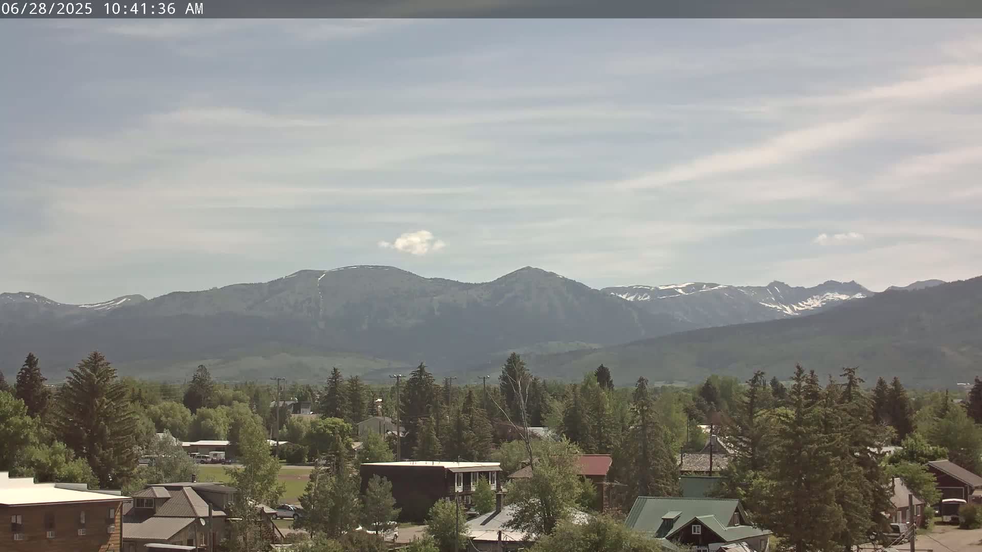 Driggs Village & Grand Targhee Habitat / Mountains Live Cam - Driggs, Teton, Idaho, USA