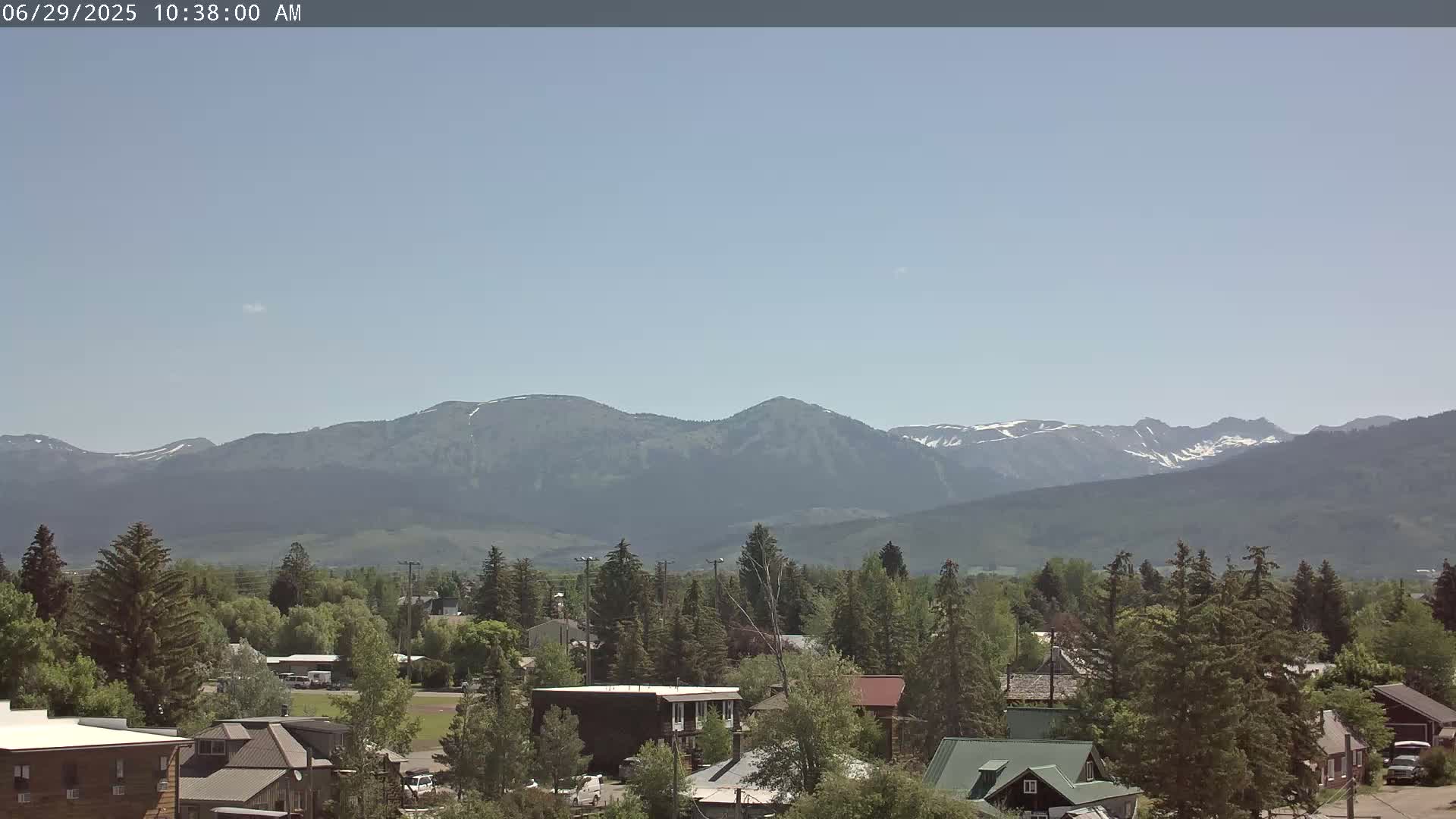 Driggs Village & Grand Targhee Habitat / Mountains Live Cam - Driggs, Teton, Idaho, USA