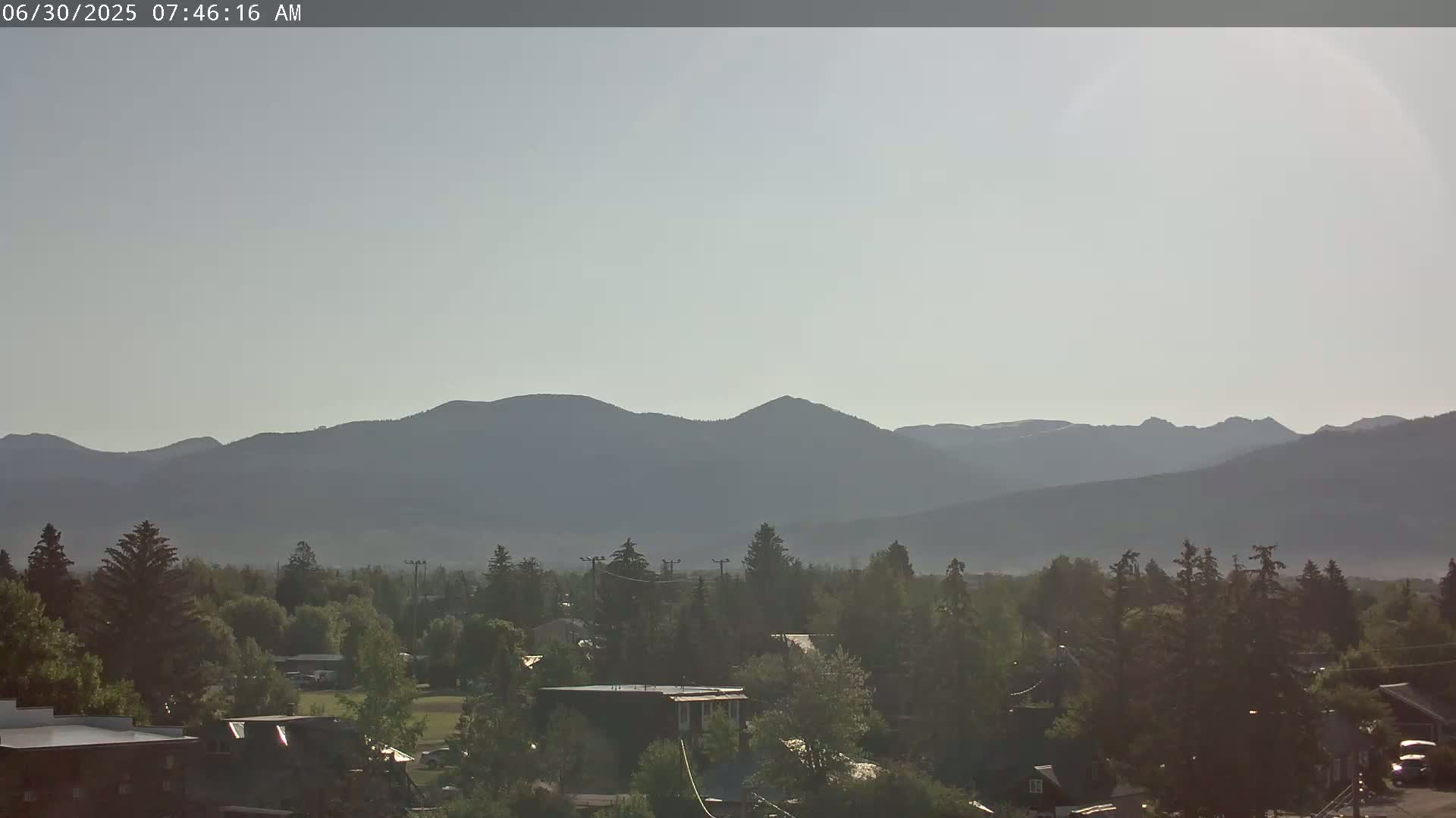 Driggs Village & Grand Targhee Habitat / Mountains Live Cam - Driggs, Teton, Idaho, USA