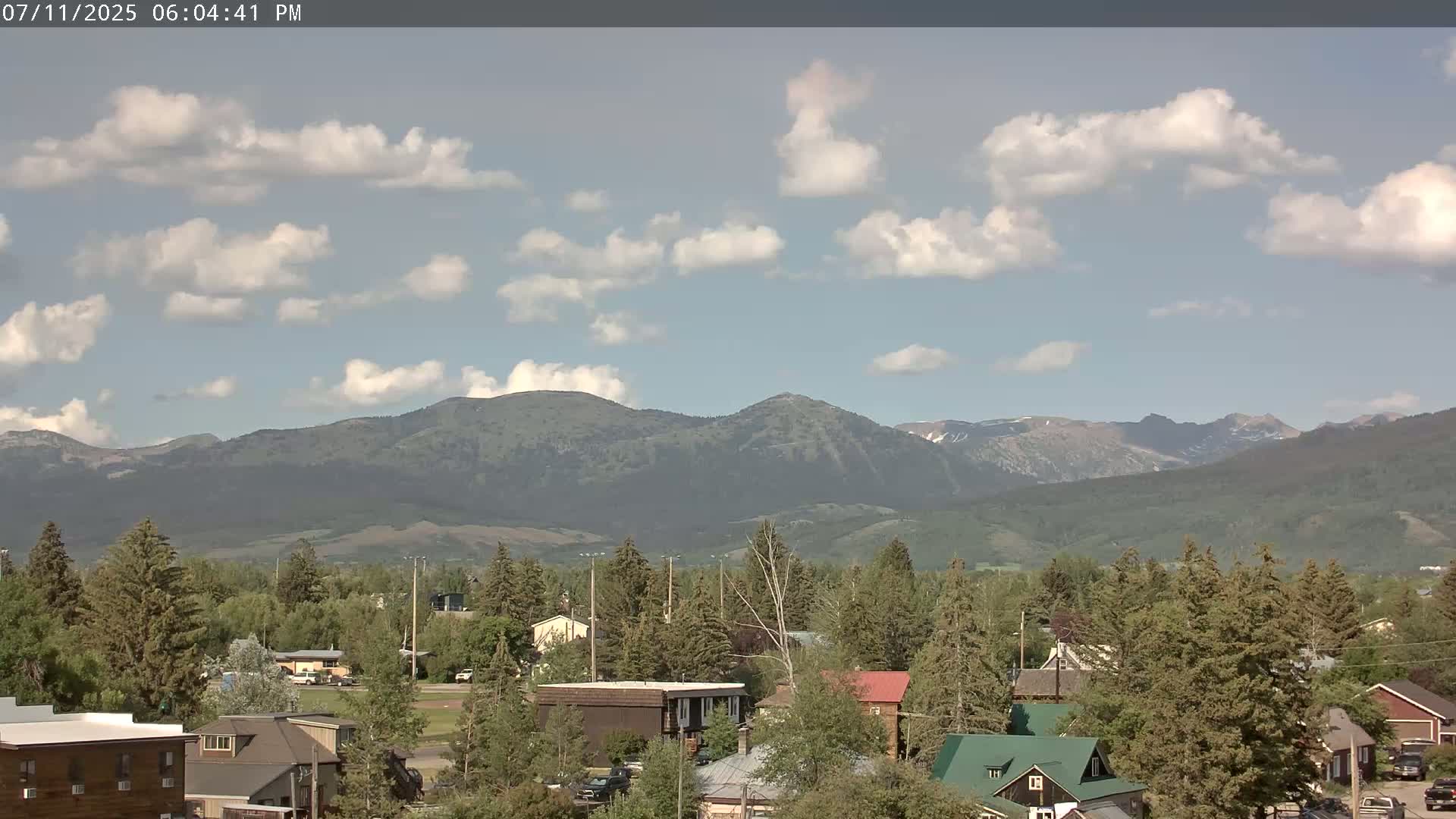 Driggs Village & Grand Targhee Habitat / Mountains Live Cam - Driggs, Teton, Idaho, USA