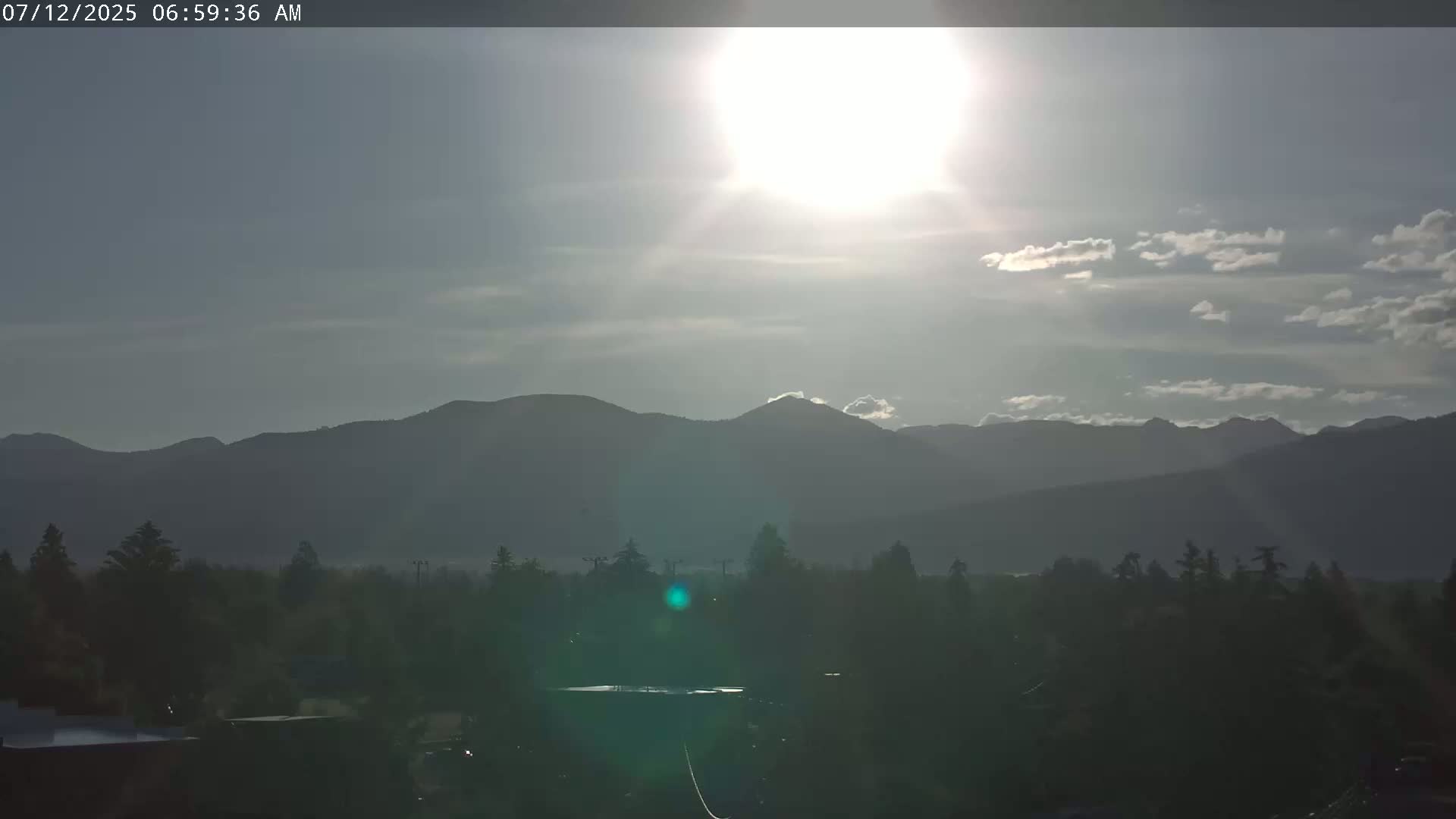 Driggs Village & Grand Targhee Habitat / Mountains Live Cam - Driggs, Teton, Idaho, USA