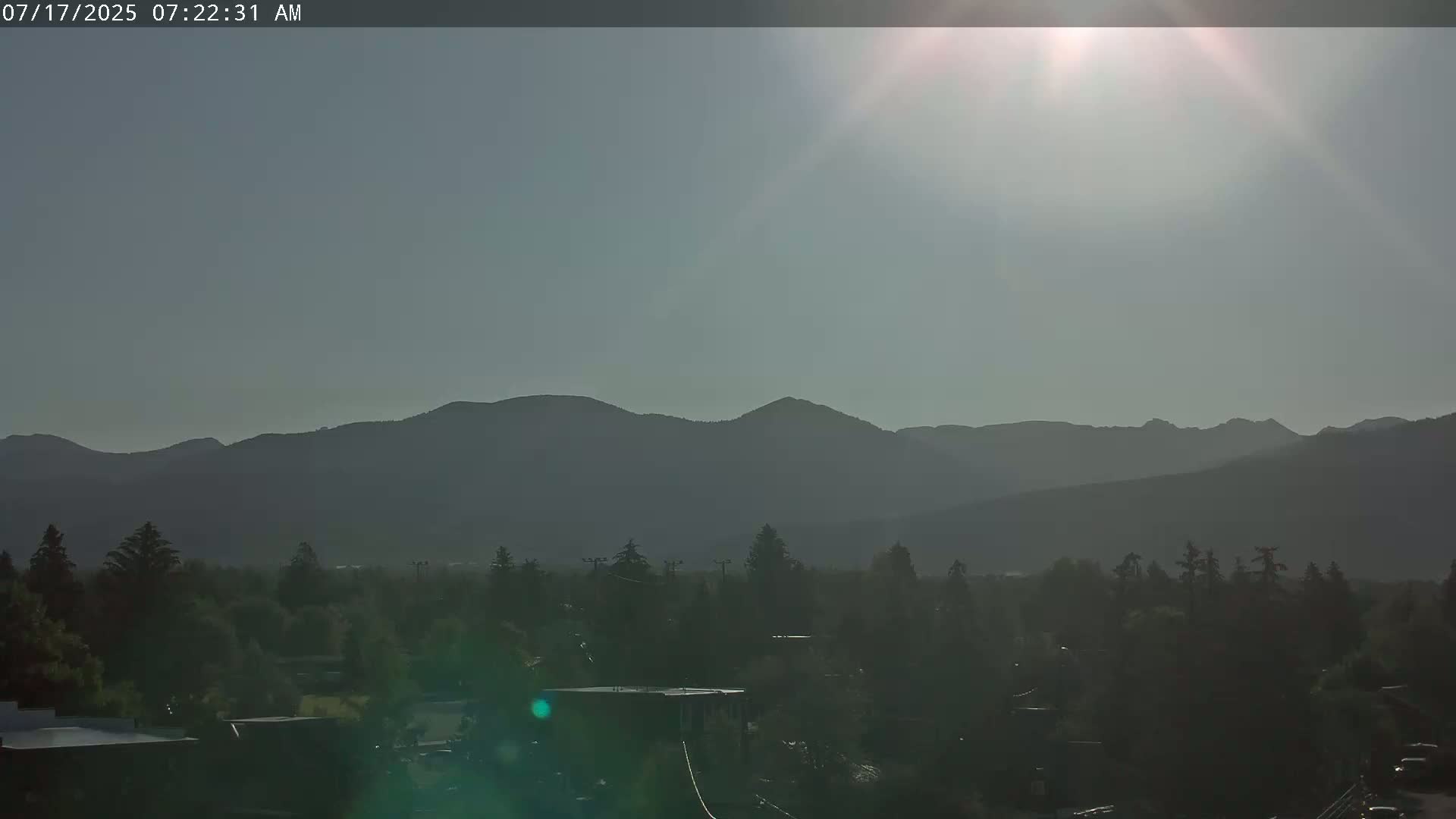 Driggs Village & Grand Targhee Habitat / Mountains Live Cam - Driggs, Teton, Idaho, USA