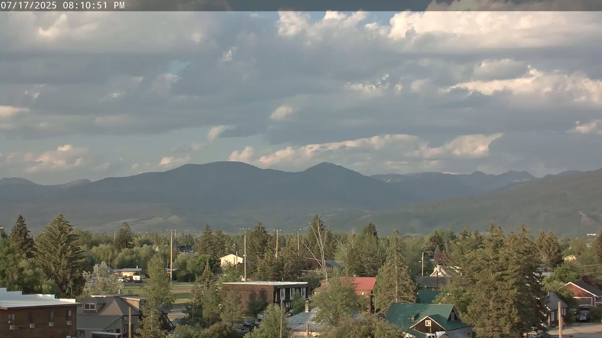 Driggs Village & Grand Targhee Habitat / Mountains Live Cam - Driggs, Teton, Idaho, USA