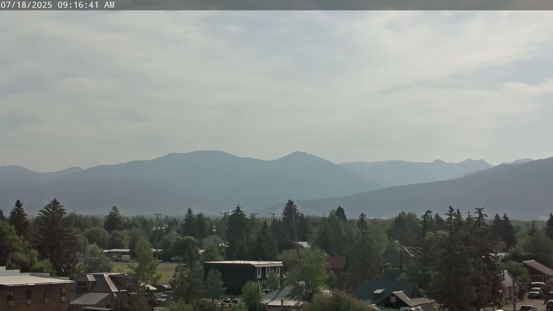 Driggs Village & Grand Targhee Habitat / Mountains Live Cam - Driggs, Teton, Idaho, USA