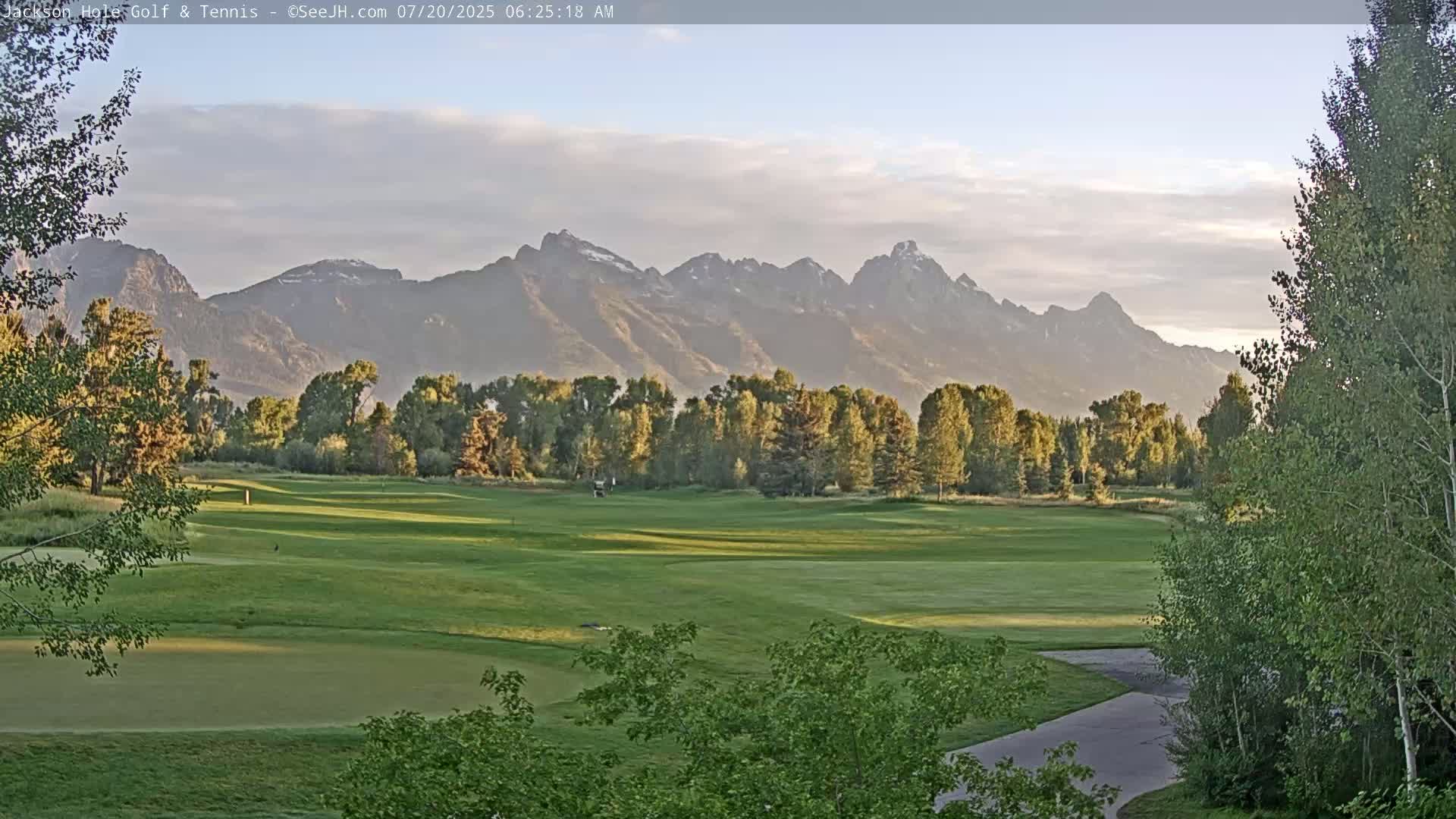 Driggs Village & Grand Targhee Habitat / Mountains Live Cam - Driggs, Teton, Idaho, USA