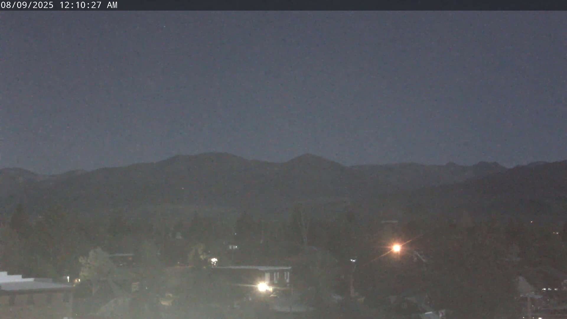 Driggs Village & Grand Targhee Habitat / Mountains Live Cam - Driggs, Teton, Idaho, USA