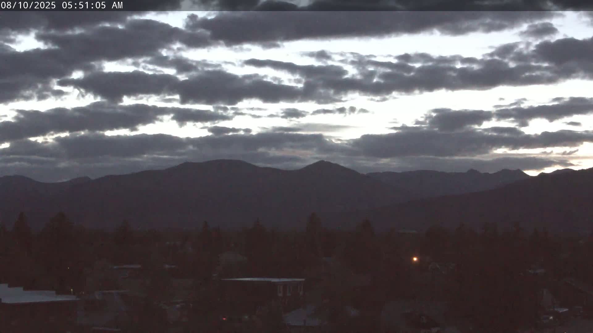 Driggs Village & Grand Targhee Habitat / Mountains Live Cam - Driggs, Teton, Idaho, USA