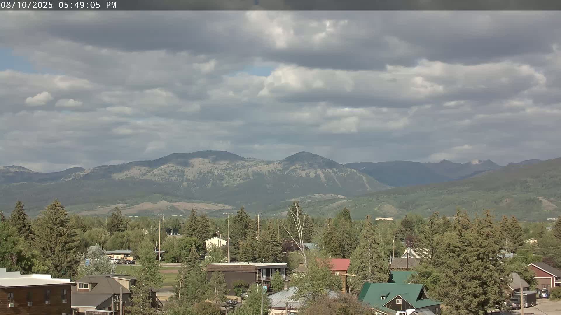 Driggs Village & Grand Targhee Habitat / Mountains Live Cam - Driggs, Teton, Idaho, USA