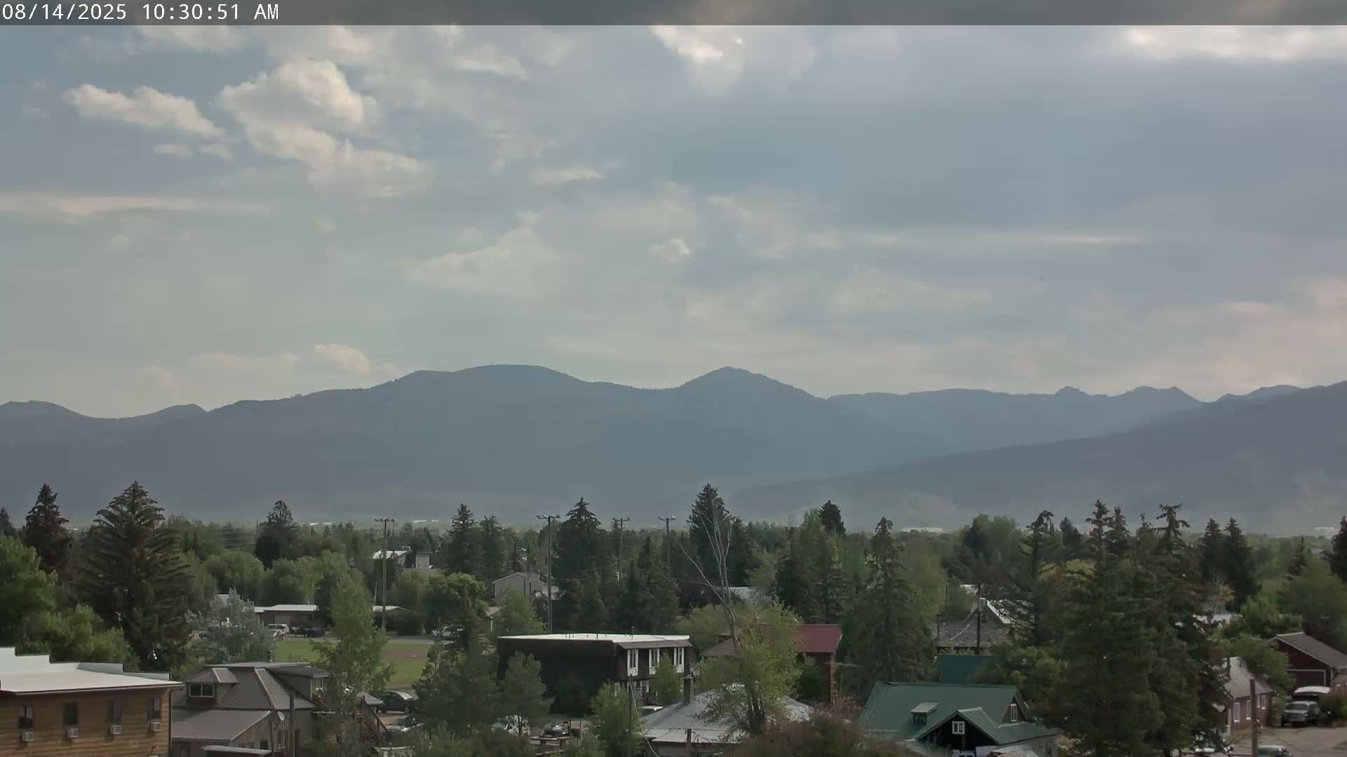 Driggs Village & Grand Targhee Habitat / Mountains Live Cam - Driggs, Teton, Idaho, USA