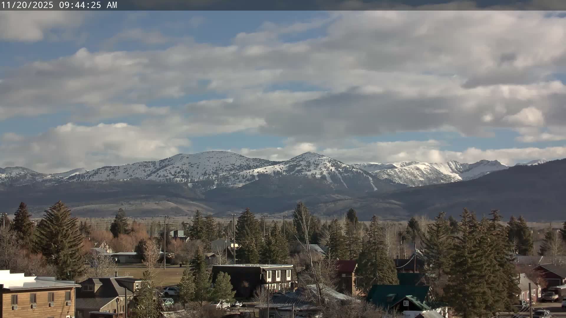 Driggs Village & Grand Targhee Habitat / Mountains Live Cam - Driggs, Teton, Idaho, USA