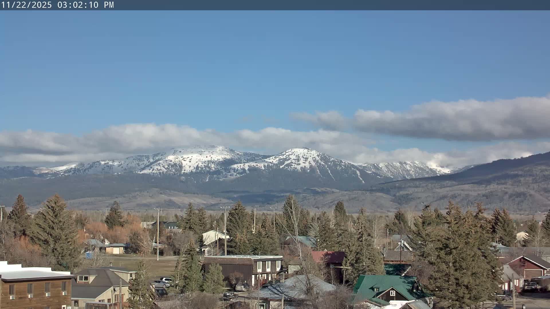 Driggs Village & Grand Targhee Habitat / Mountains Live Cam - Driggs, Teton, Idaho, USA
