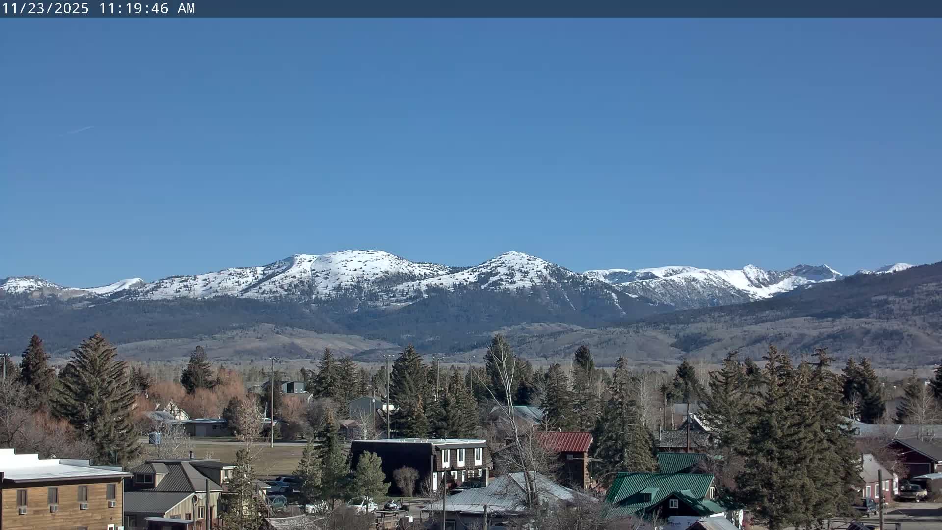 Driggs Village & Grand Targhee Habitat / Mountains Live Cam - Driggs, Teton, Idaho, USA