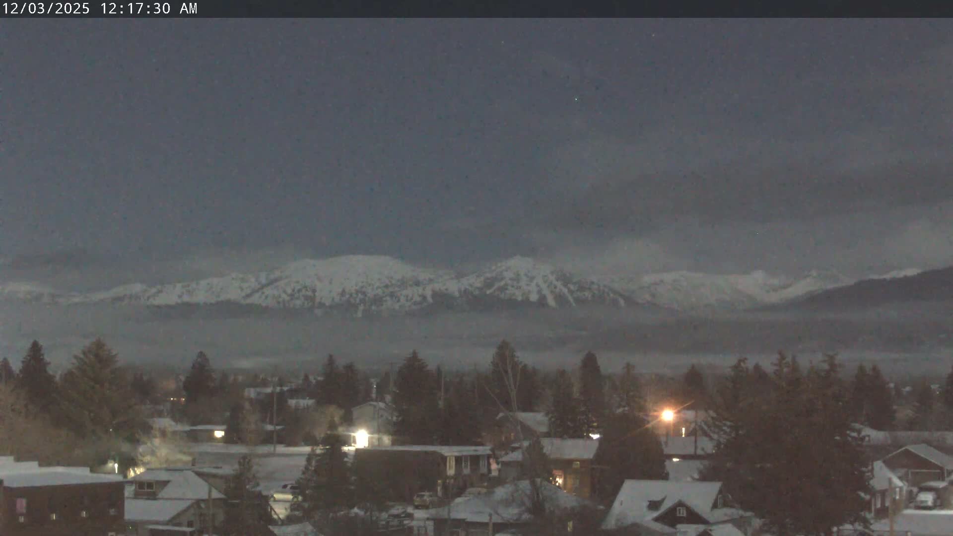 Driggs Village & Grand Targhee Habitat / Mountains Live Cam - Driggs, Teton, Idaho, USA