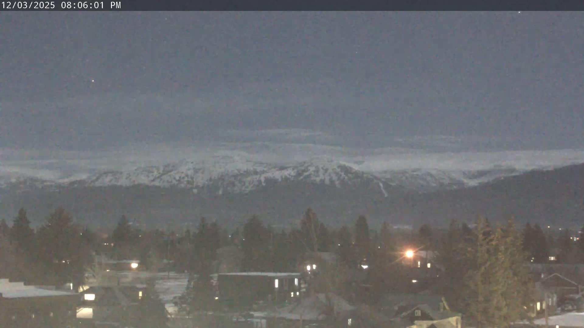 Driggs Village & Grand Targhee Habitat / Mountains Live Cam - Driggs, Teton, Idaho, USA