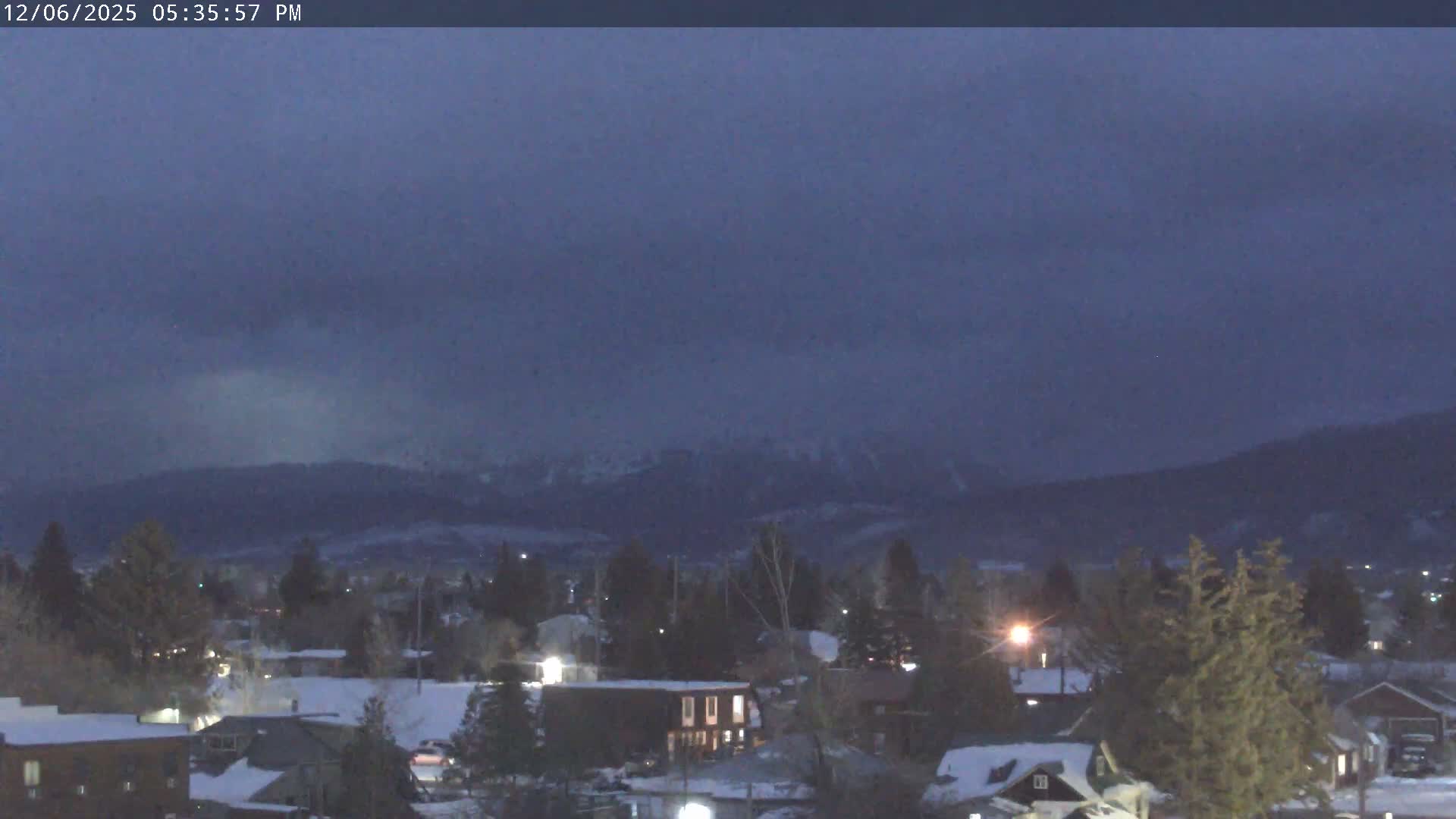 Driggs Village & Grand Targhee Habitat / Mountains Live Cam - Driggs, Teton, Idaho, USA