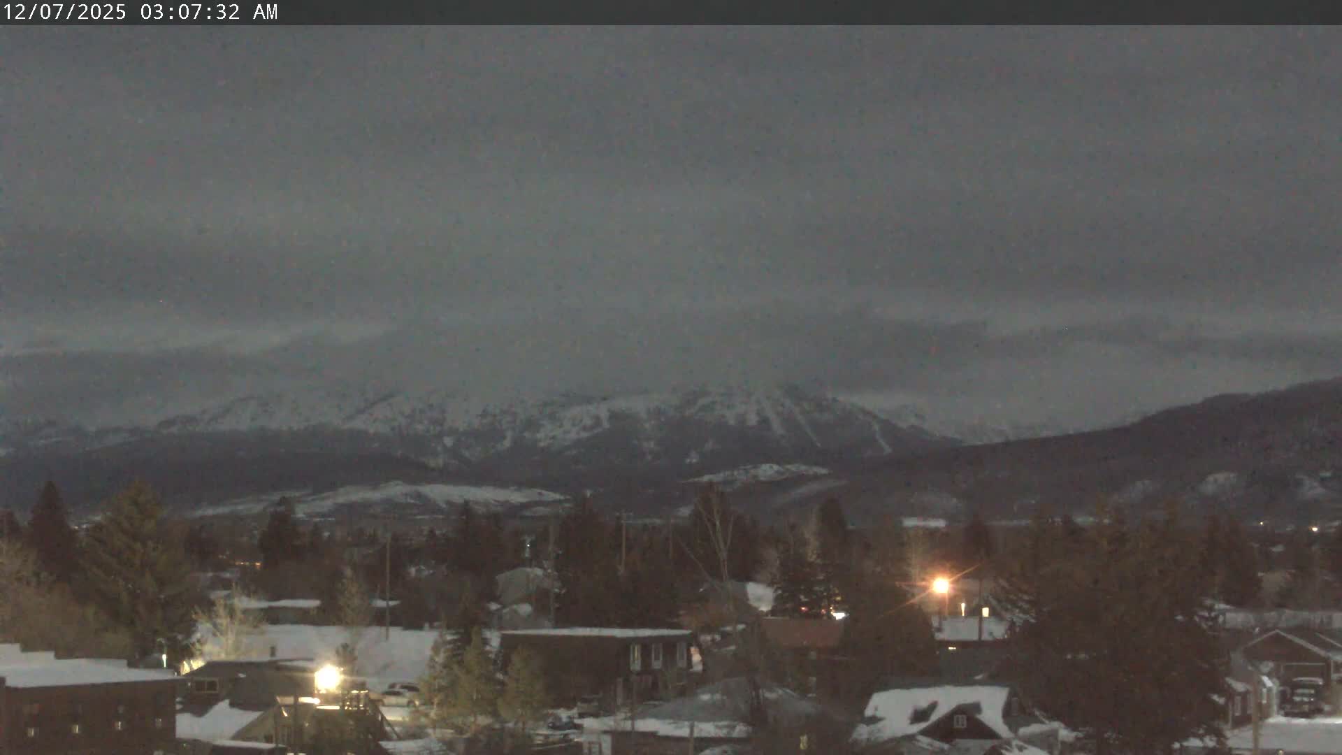 Driggs Village & Grand Targhee Habitat / Mountains Live Cam - Driggs, Teton, Idaho, USA