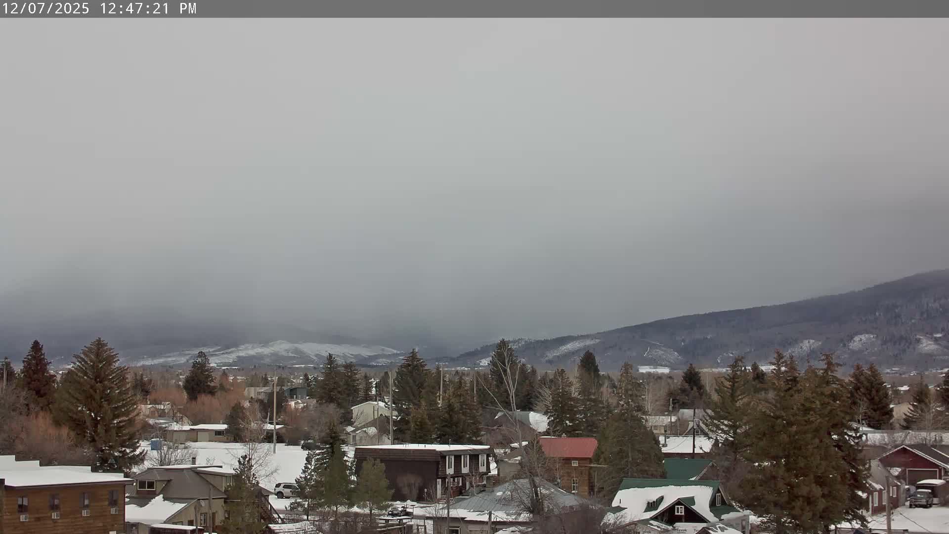 Driggs Village & Grand Targhee Habitat / Mountains Live Cam - Driggs, Teton, Idaho, USA