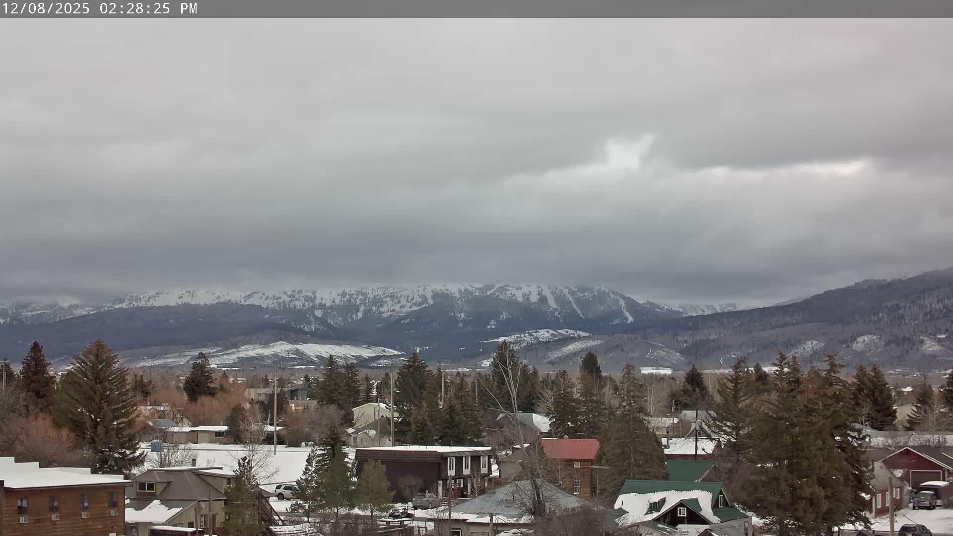 Driggs Village & Grand Targhee Habitat / Mountains Live Cam - Driggs, Teton, Idaho, USA