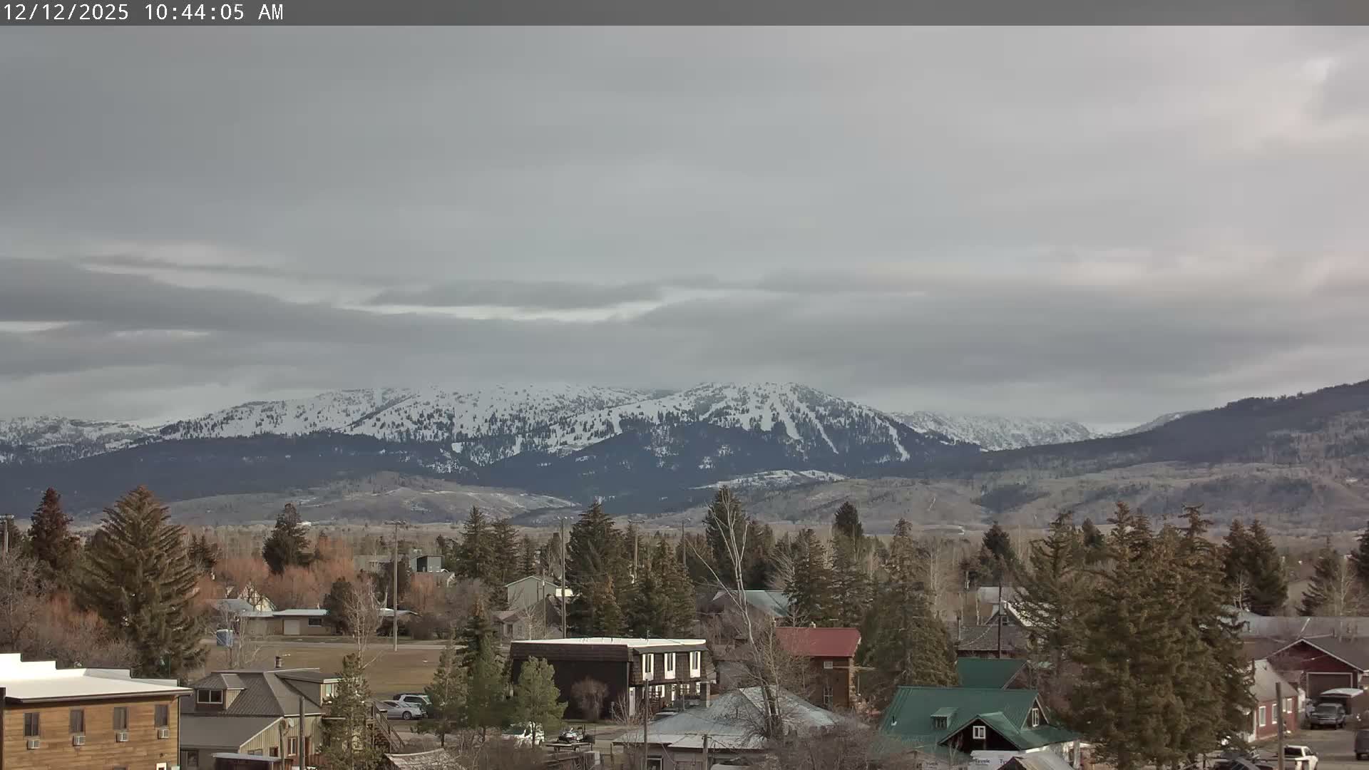 Driggs Village & Grand Targhee Habitat / Mountains Live Cam - Driggs, Teton, Idaho, USA