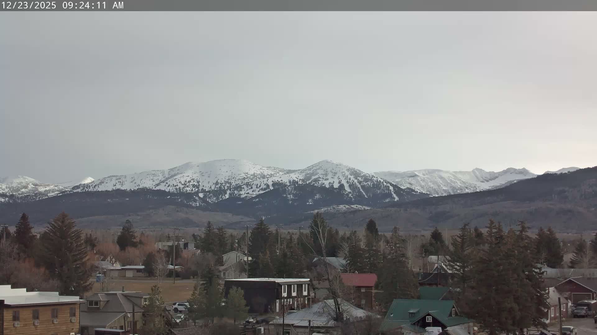 Driggs Village & Grand Targhee Habitat / Mountains Live Cam - Driggs, Teton, Idaho, USA