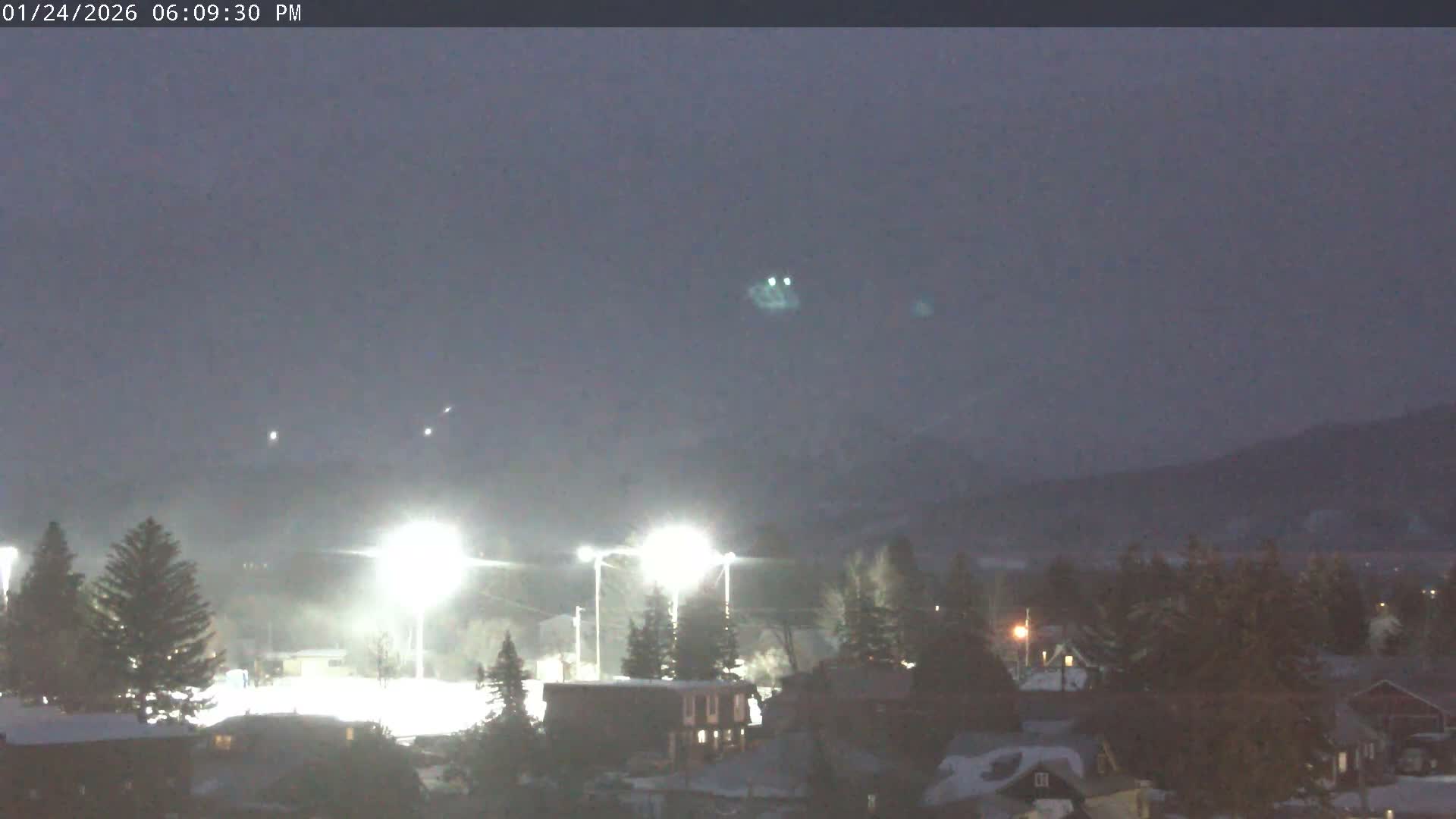 Driggs Village & Grand Targhee Habitat / Mountains Live Cam - Driggs, Teton, Idaho, USA