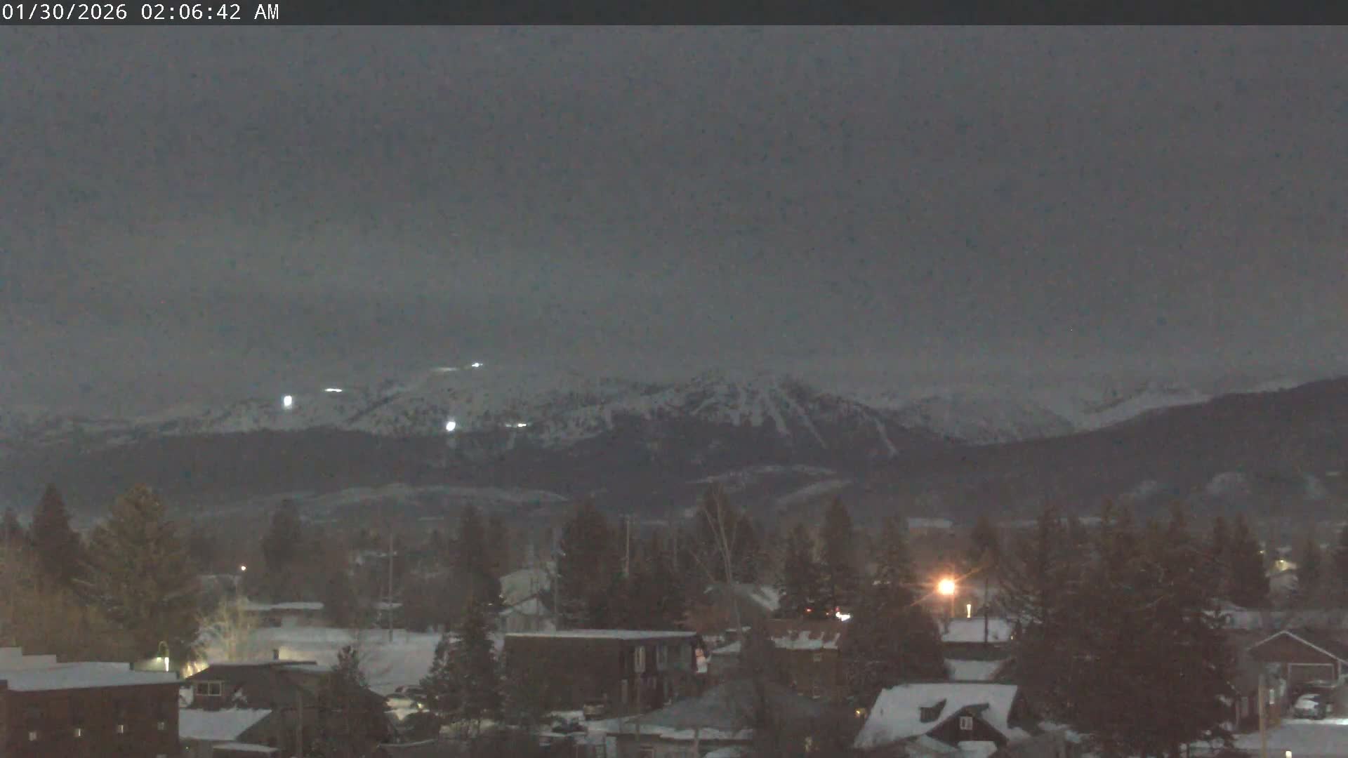 Driggs Village & Grand Targhee Habitat / Mountains Live Cam - Driggs, Teton, Idaho, USA