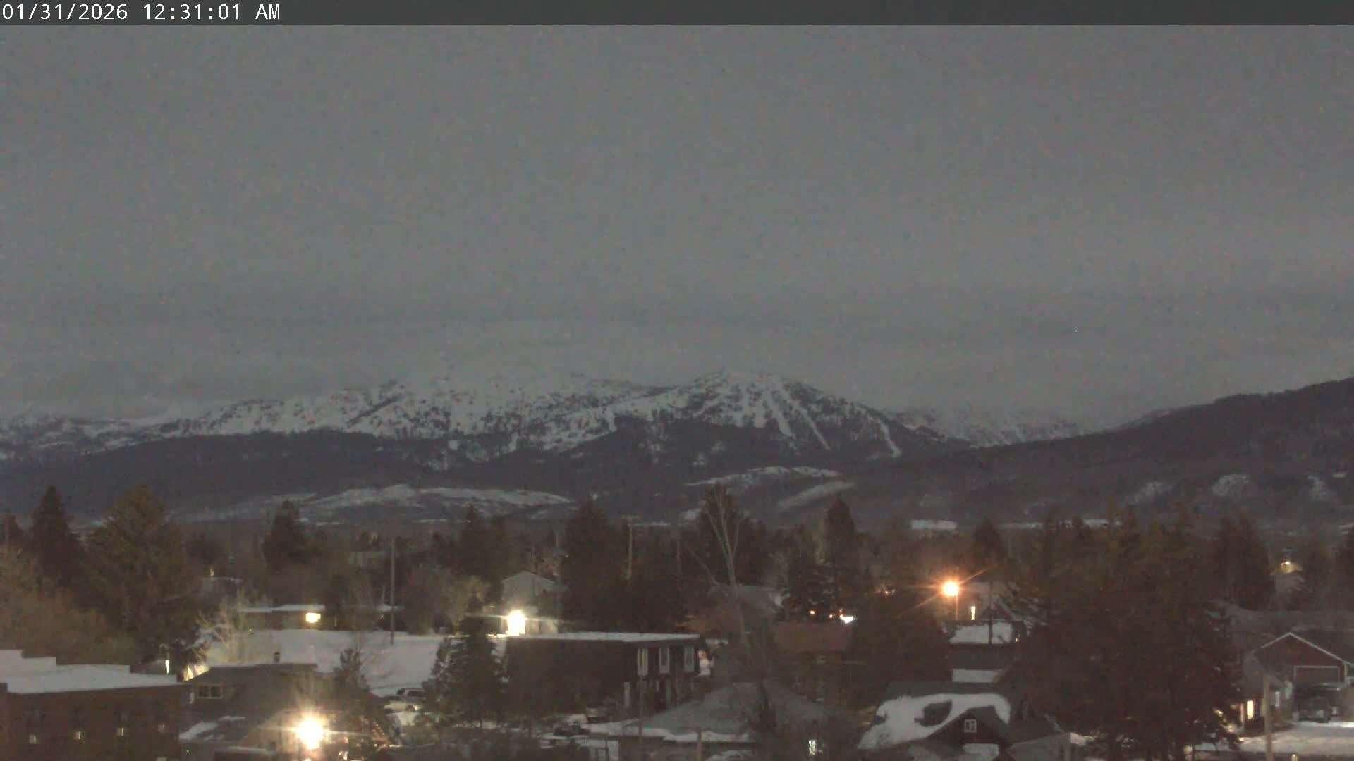 Driggs Village & Grand Targhee Habitat / Mountains Live Cam - Driggs, Teton, Idaho, USA
