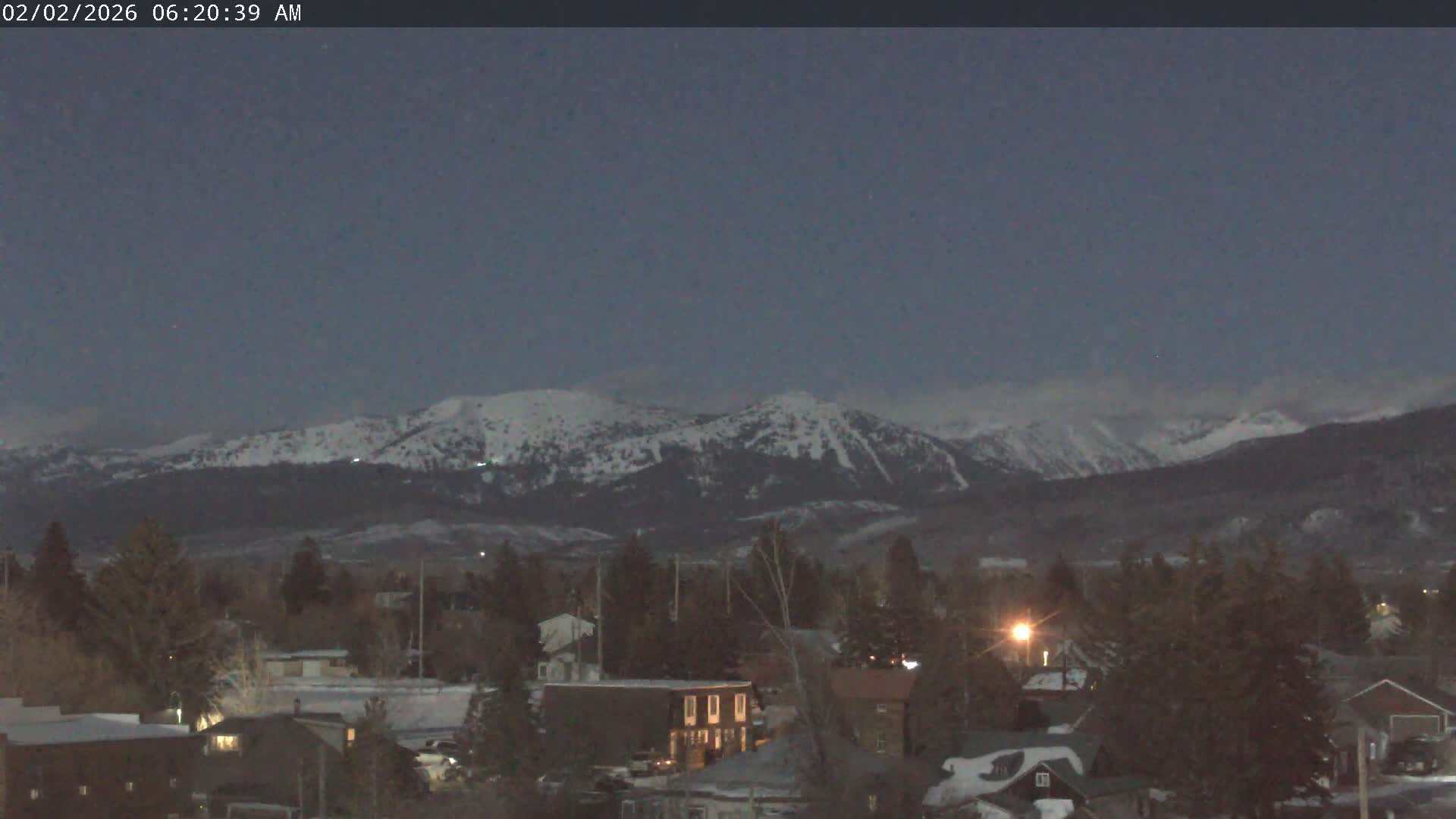 Driggs Village & Grand Targhee Habitat / Mountains Live Cam - Driggs, Teton, Idaho, USA