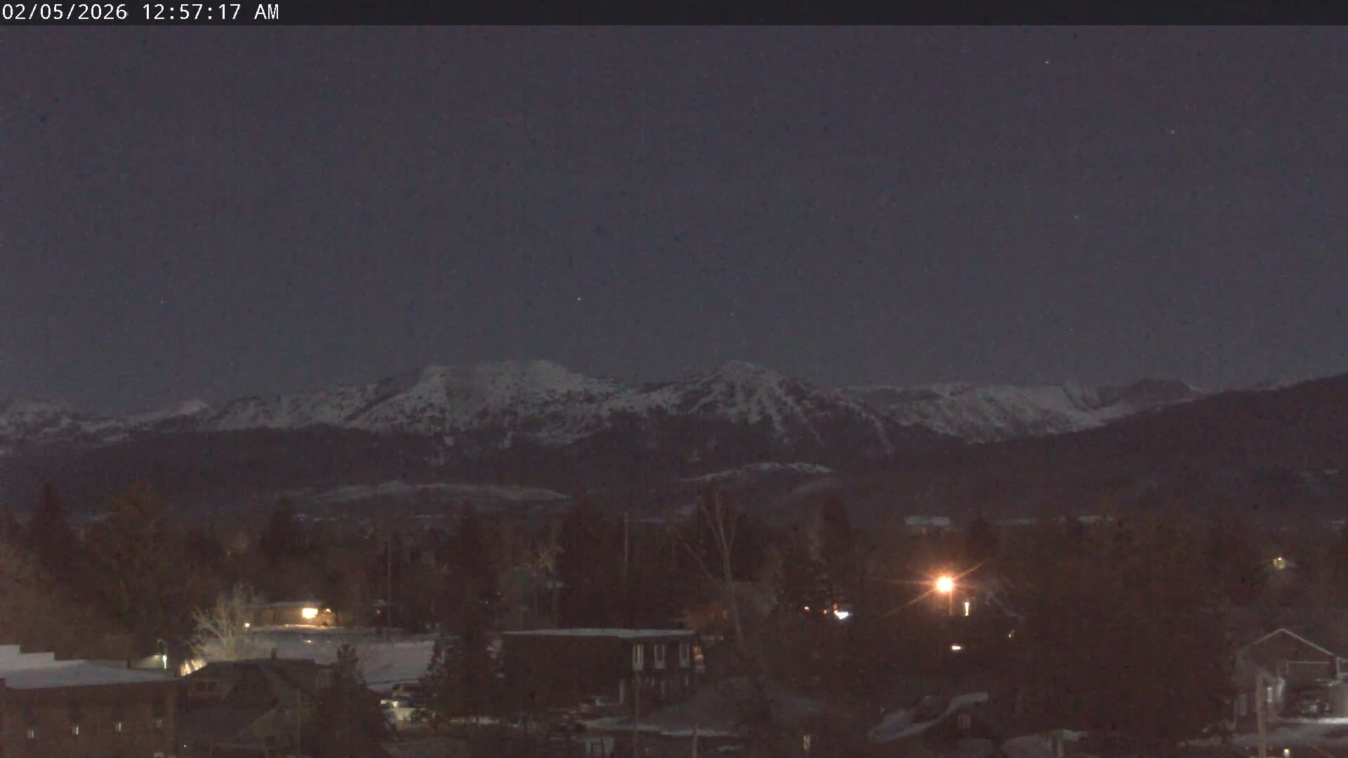 Driggs Village & Grand Targhee Habitat / Mountains Live Cam - Driggs, Teton, Idaho, USA