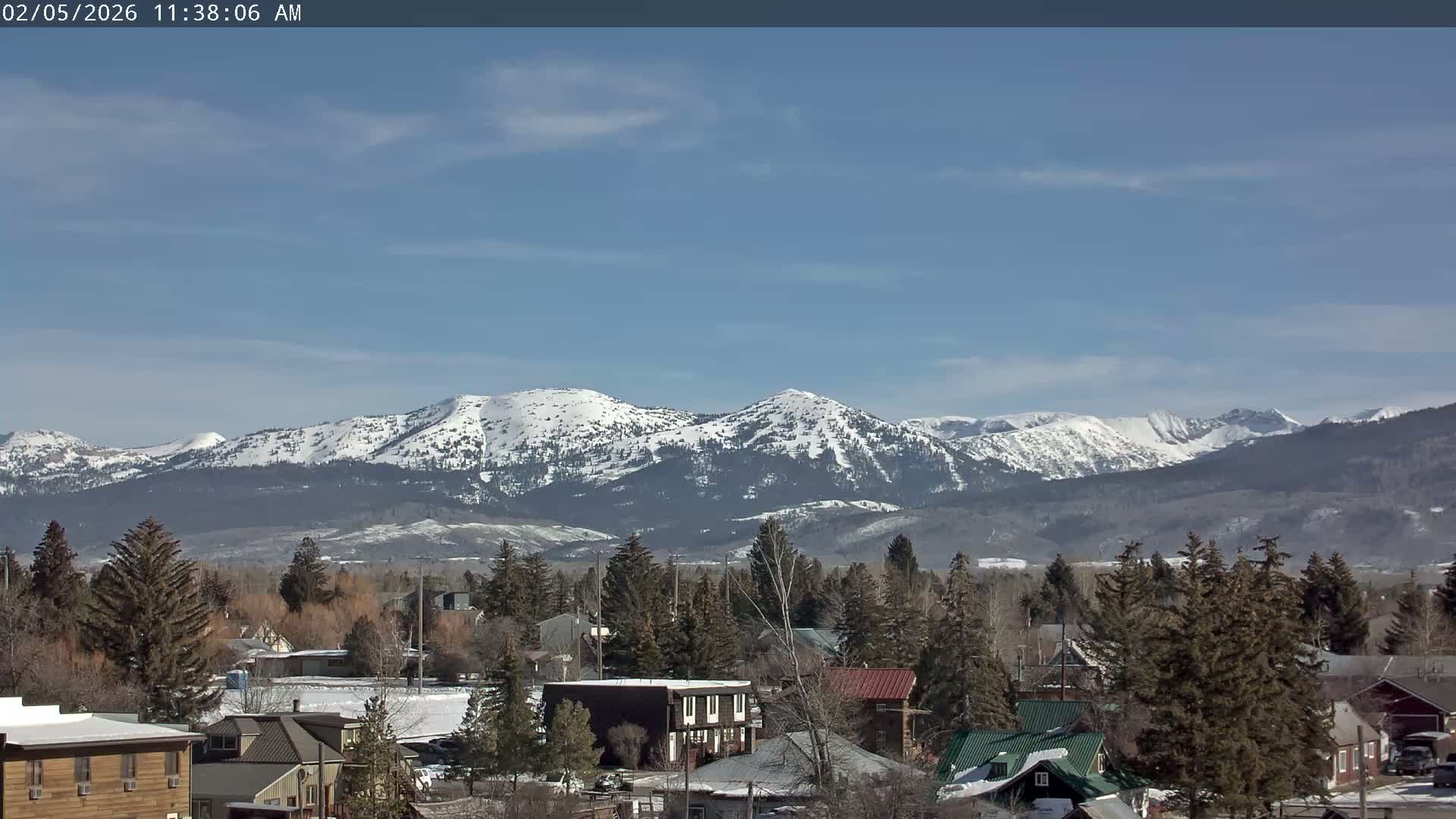 Driggs Village & Grand Targhee Habitat / Mountains Live Cam - Driggs, Teton, Idaho, USA