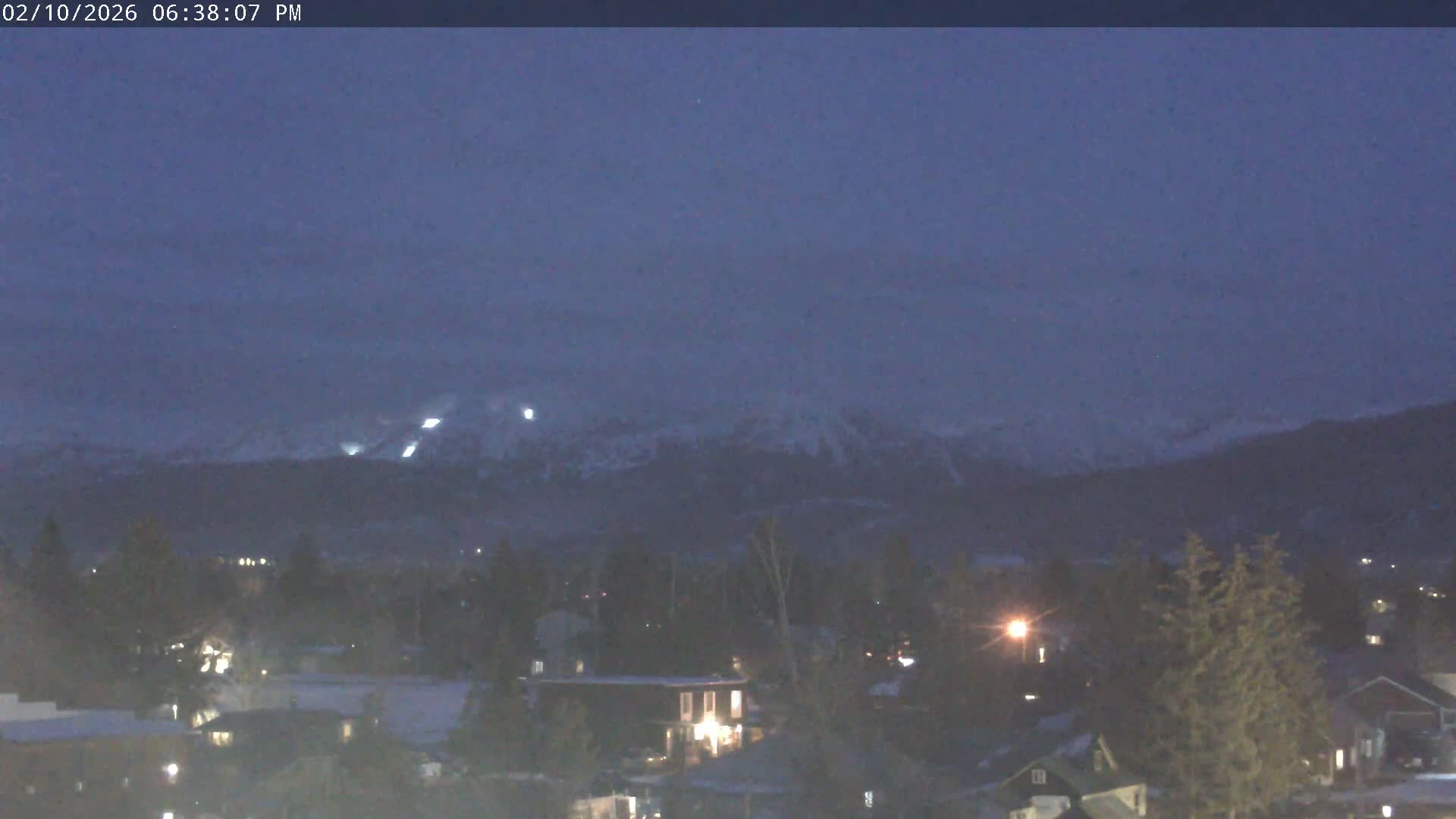 Driggs Village & Grand Targhee Habitat / Mountains Live Cam - Driggs, Teton, Idaho, USA