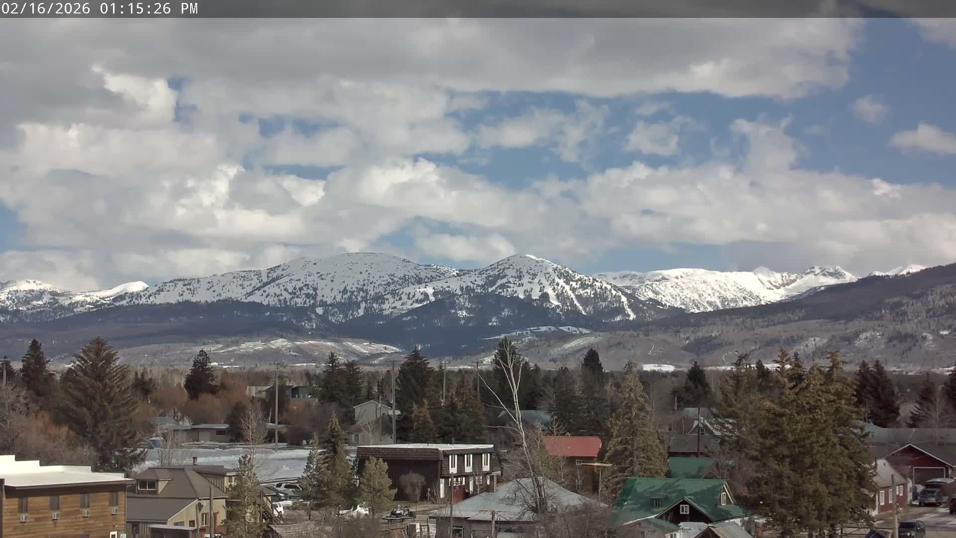 Driggs Village & Grand Targhee Habitat / Mountains Live Cam - Driggs, Teton, Idaho, USA