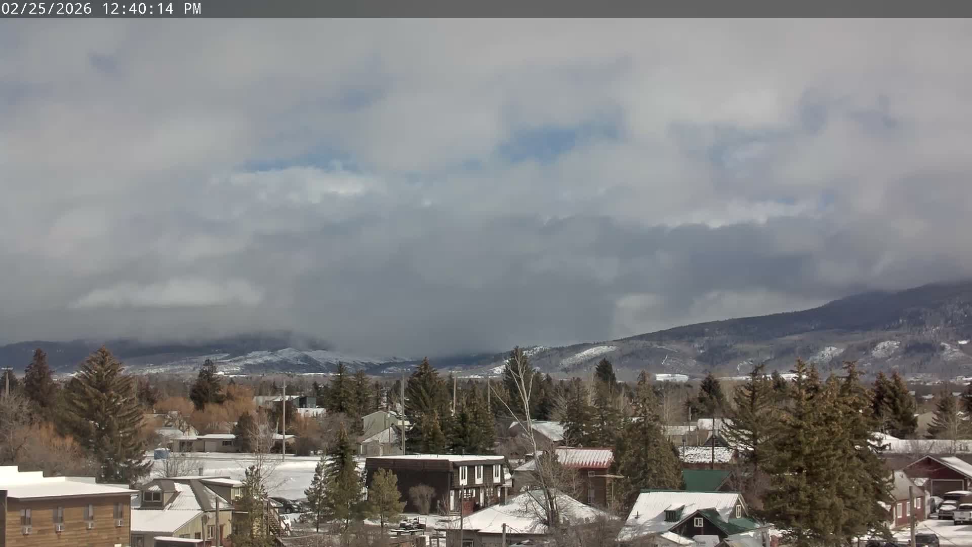 Driggs Village & Grand Targhee Habitat / Mountains Live Cam - Driggs, Teton, Idaho, USA