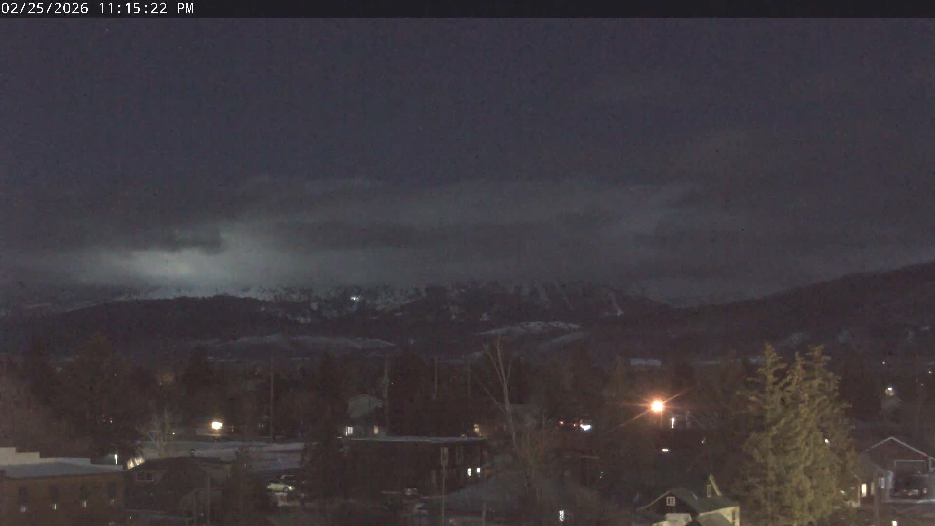 Driggs Village & Grand Targhee Habitat / Mountains Live Cam - Driggs, Teton, Idaho, USA