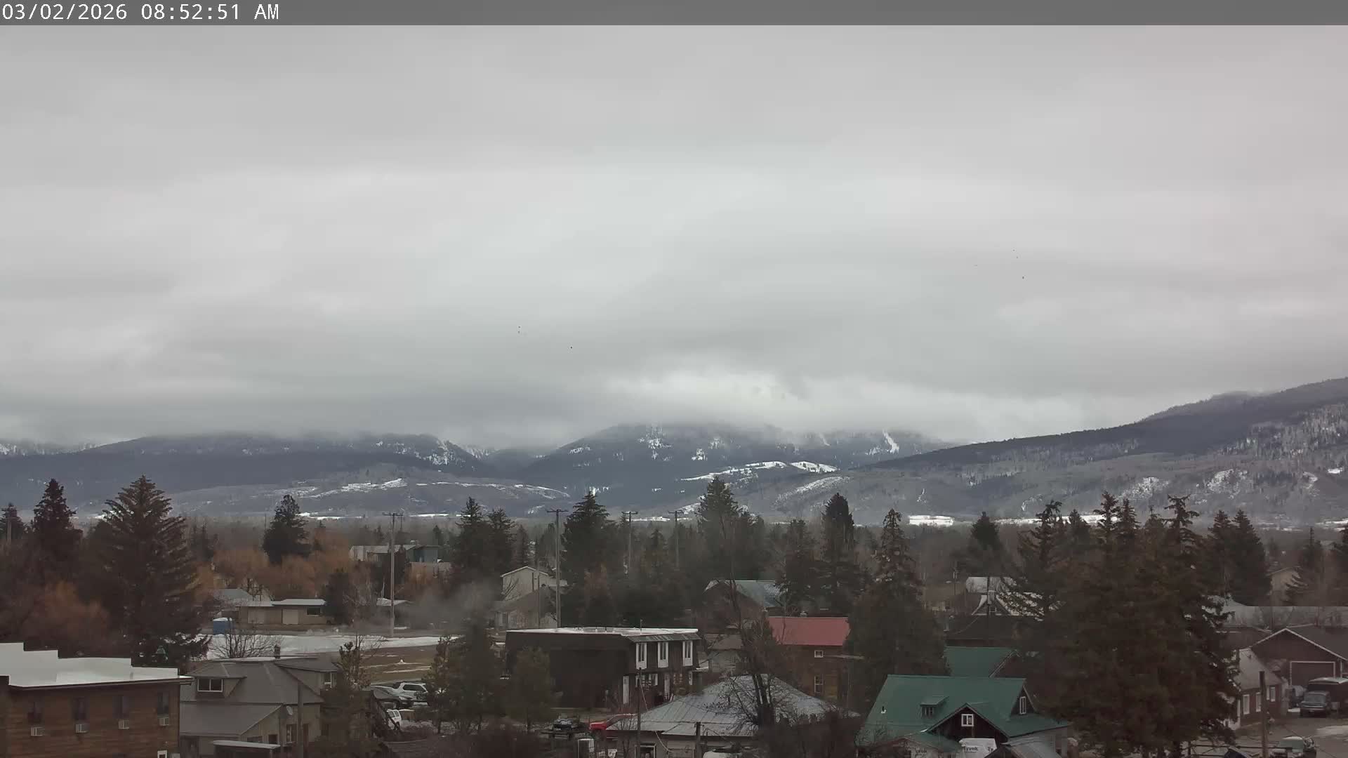 Driggs Village & Grand Targhee Habitat / Mountains Live Cam - Driggs, Teton, Idaho, USA