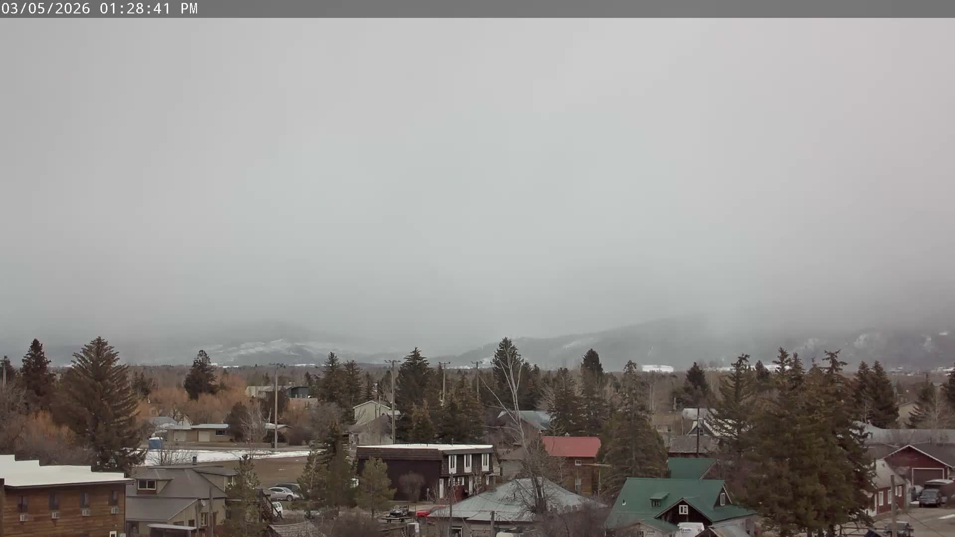 Driggs Village & Grand Targhee Habitat / Mountains Live Cam - Driggs, Teton, Idaho, USA