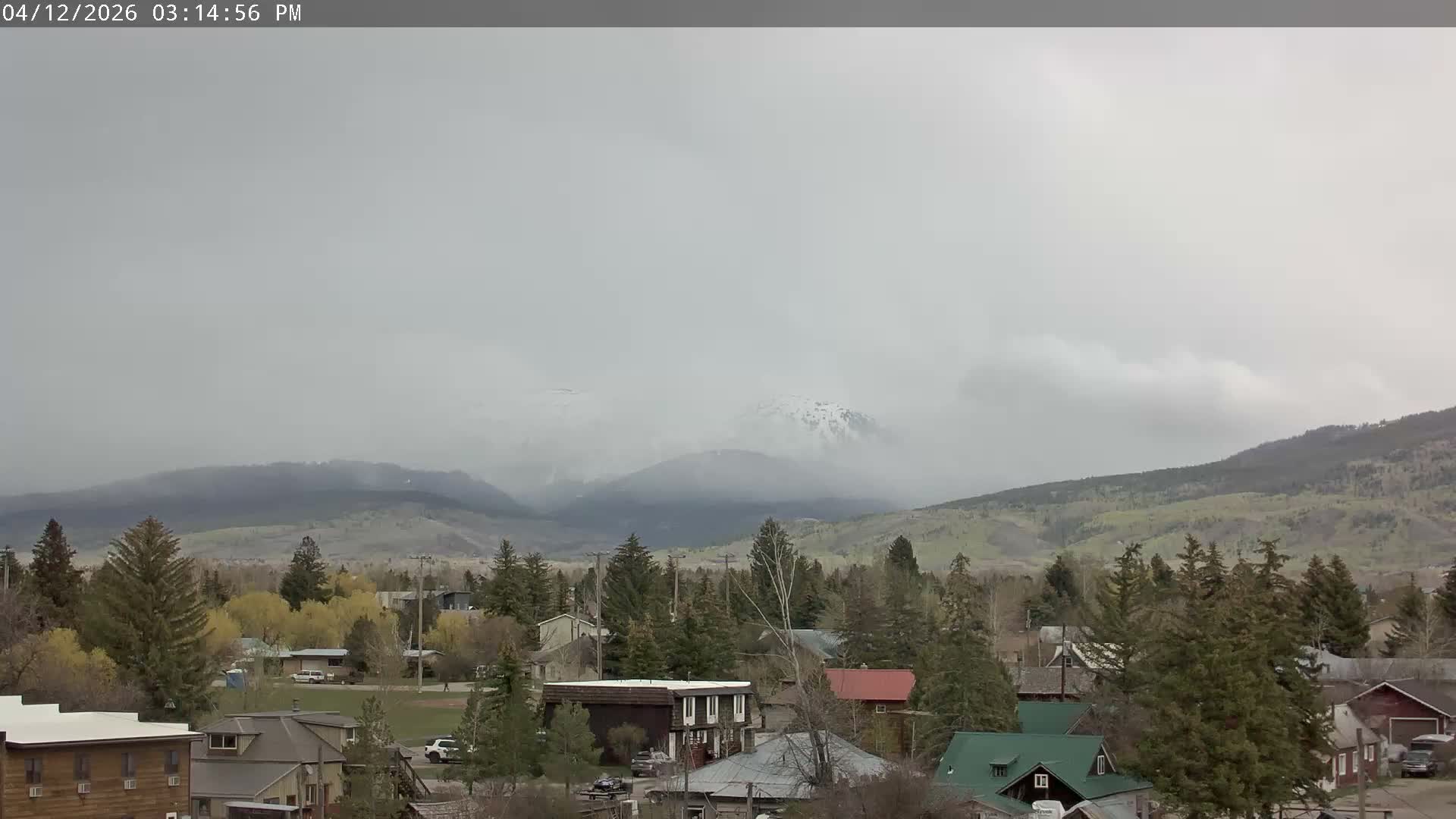Driggs Village & Grand Targhee Habitat / Mountains Live Cam - Driggs, Teton, Idaho, USA