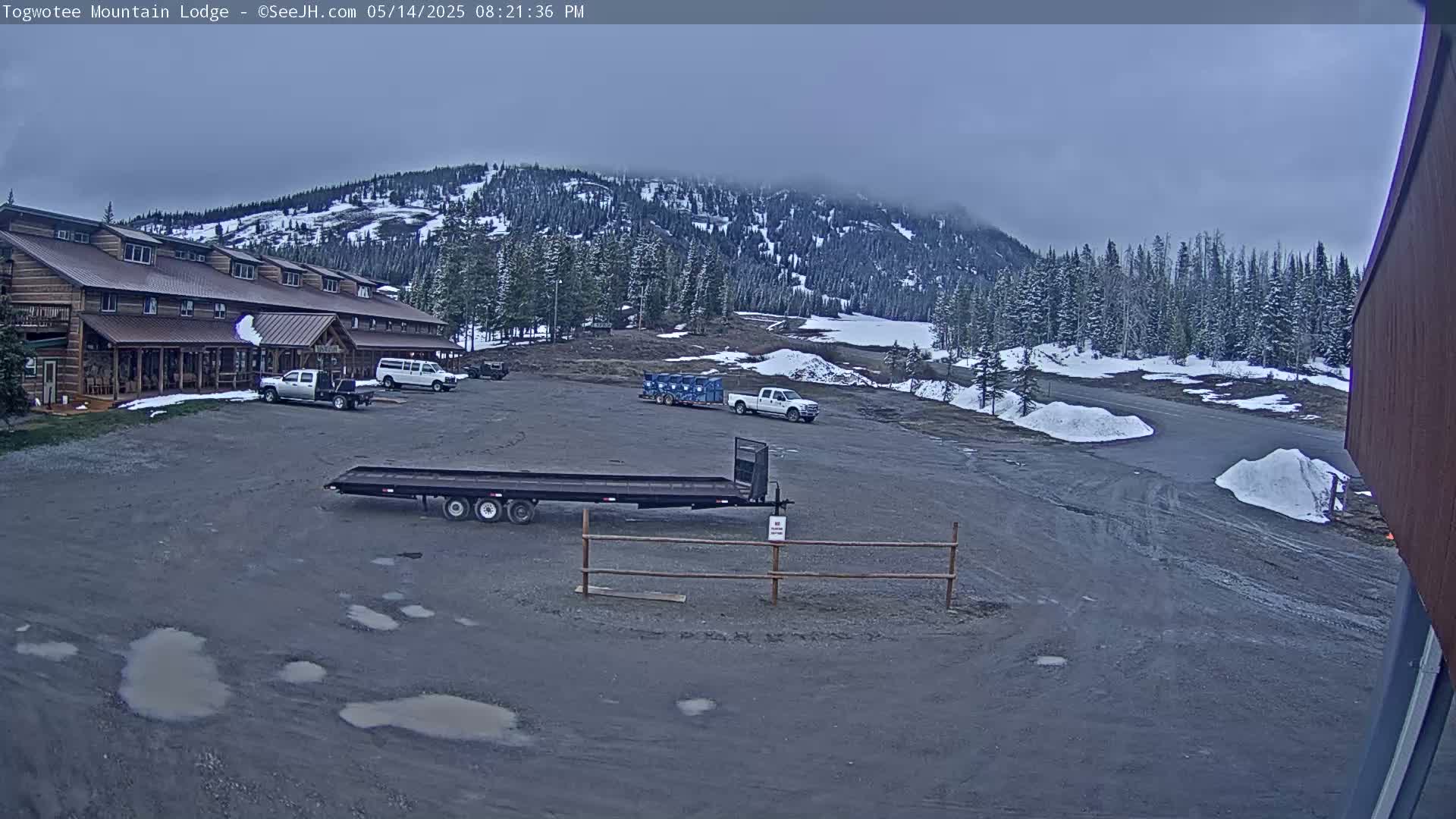 Togwotee Mountain & Mountain Lodge Live Cam - Moran, Teton, Wyoming, USA