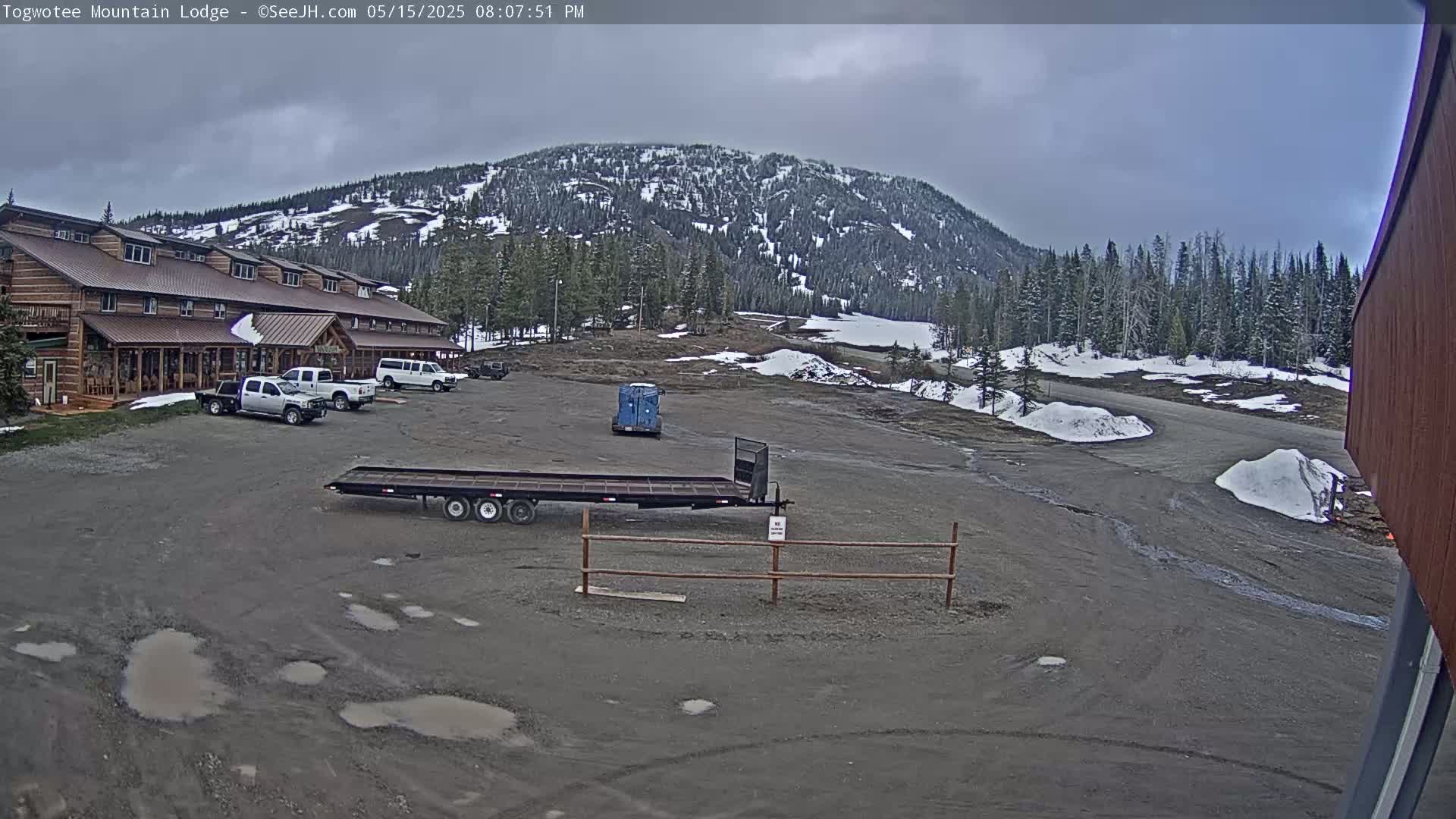 Togwotee Mountain & Mountain Lodge Live Cam - Moran, Teton, Wyoming, USA