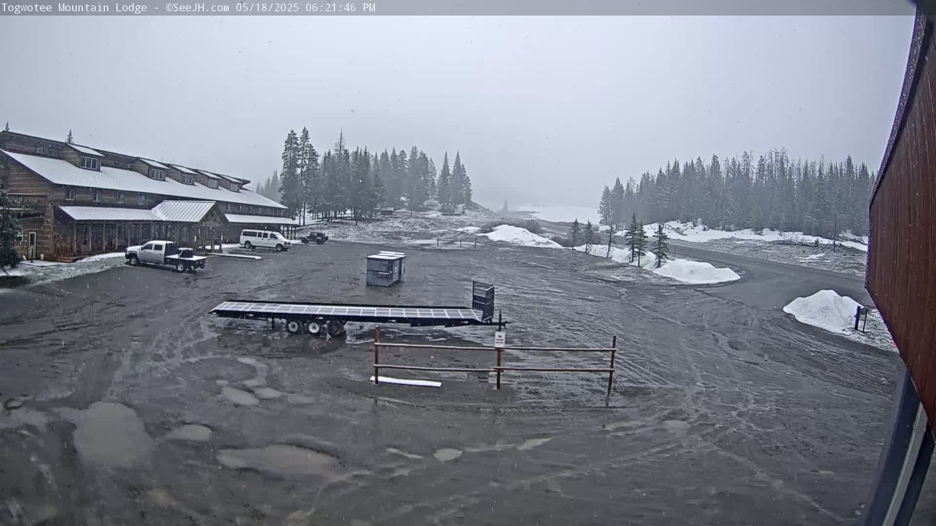 Togwotee Mountain & Mountain Lodge Live Cam - Moran, Teton, Wyoming, USA