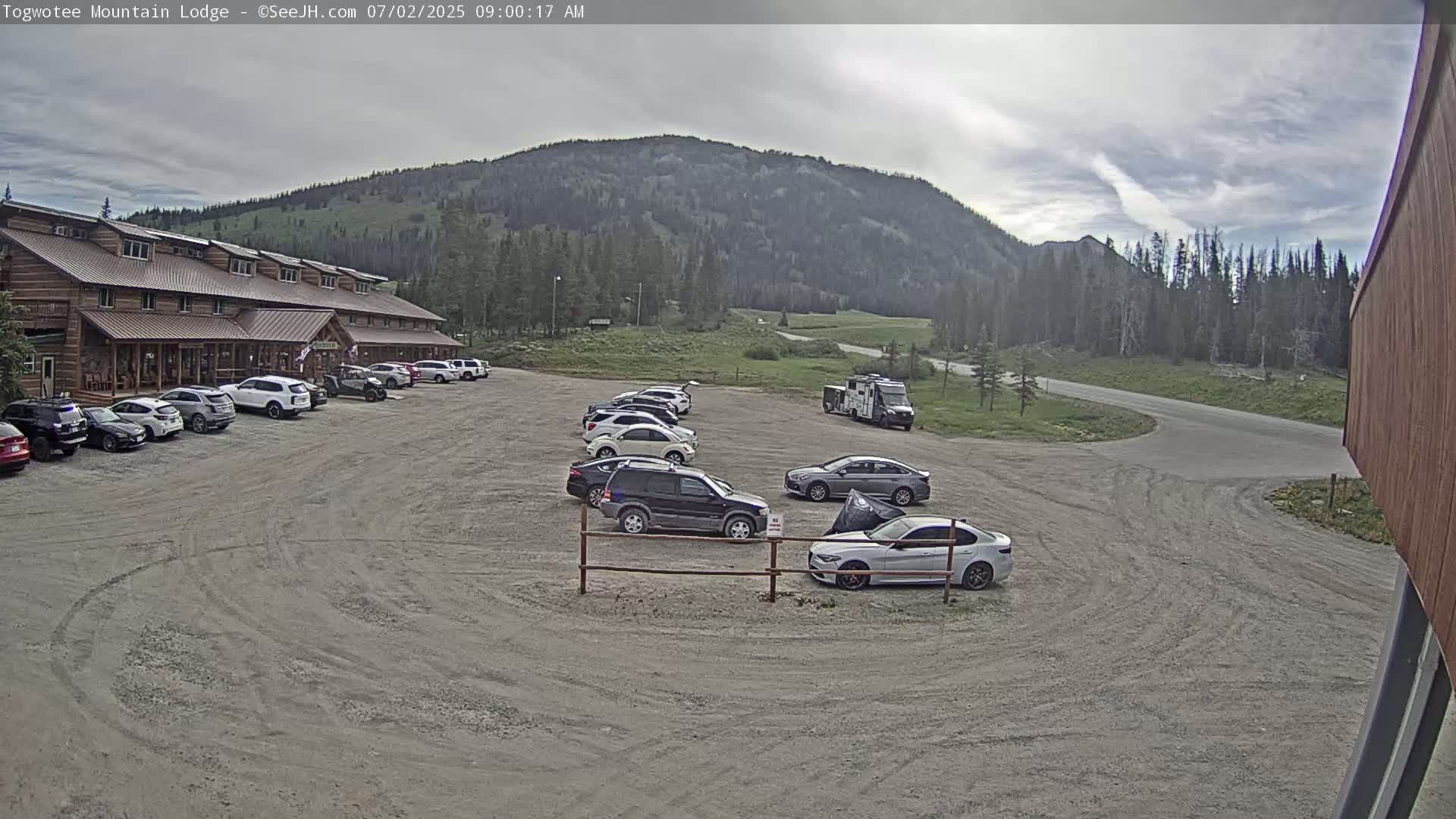 Togwotee Mountain & Mountain Lodge Live Cam - Moran, Teton, Wyoming, USA