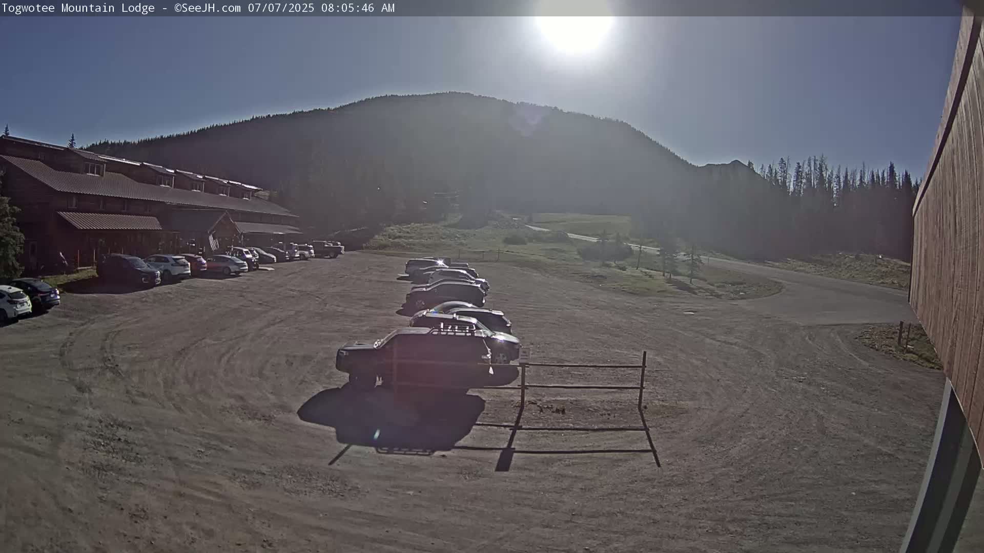 Togwotee Mountain & Mountain Lodge Live Cam - Moran, Teton, Wyoming, USA