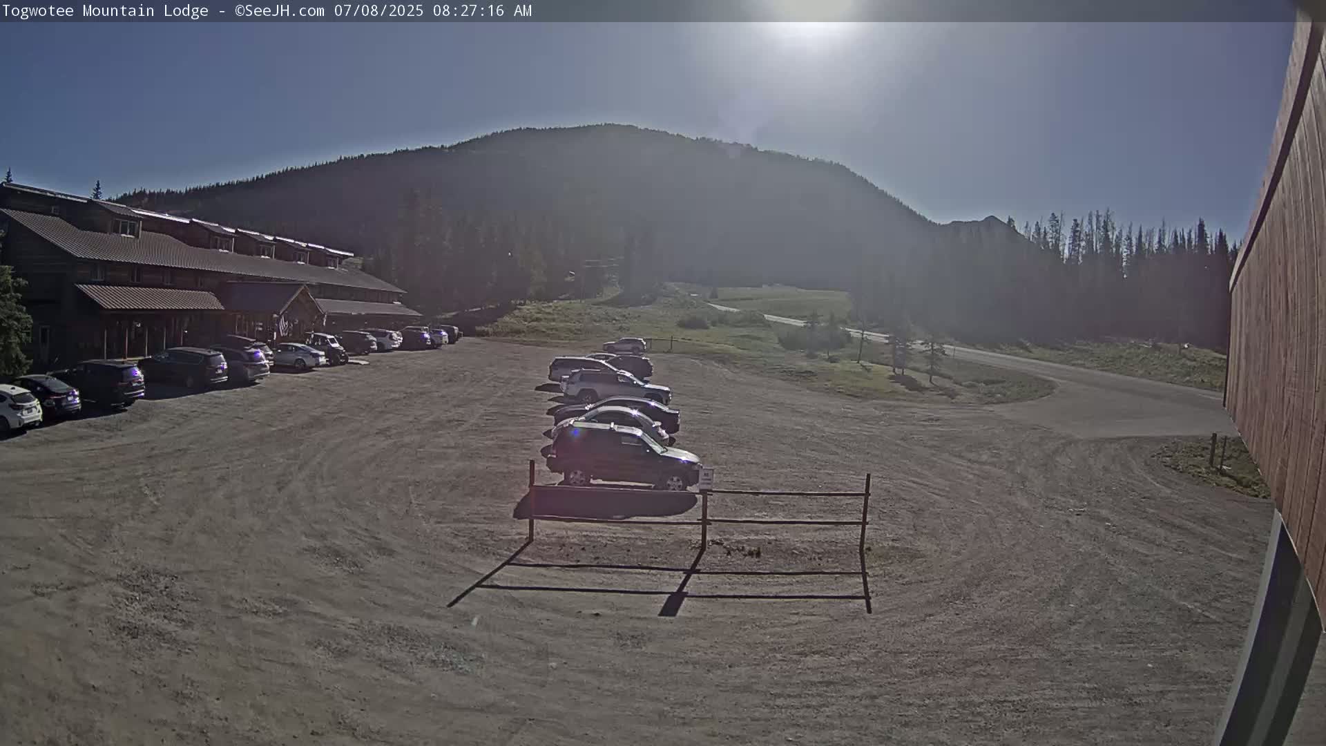 Togwotee Mountain & Mountain Lodge Live Cam - Moran, Teton, Wyoming, USA