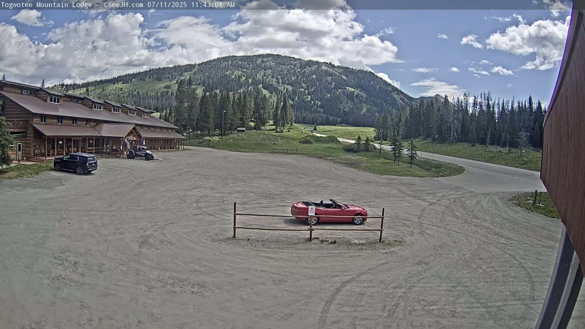 Togwotee Mountain & Mountain Lodge Live Cam - Moran, Teton, Wyoming, USA