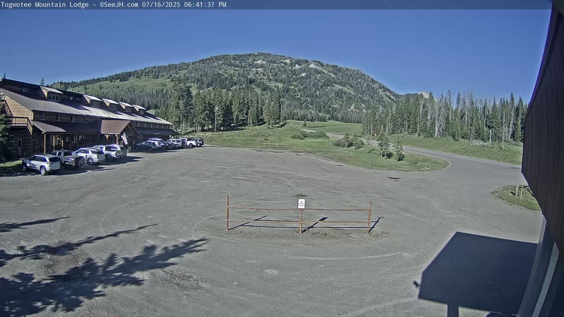 Togwotee Mountain & Mountain Lodge Live Cam - Moran, Teton, Wyoming, USA